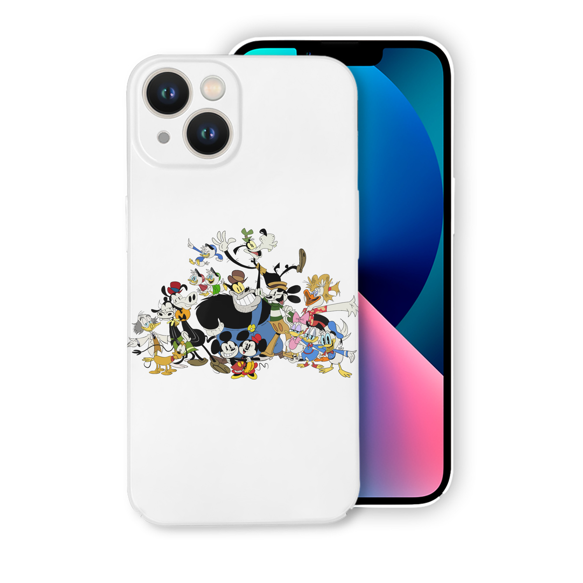 （画像用） ミッキーマウス Mickey Mouse 【iPhone 14シリーズ対応】ハードケース
