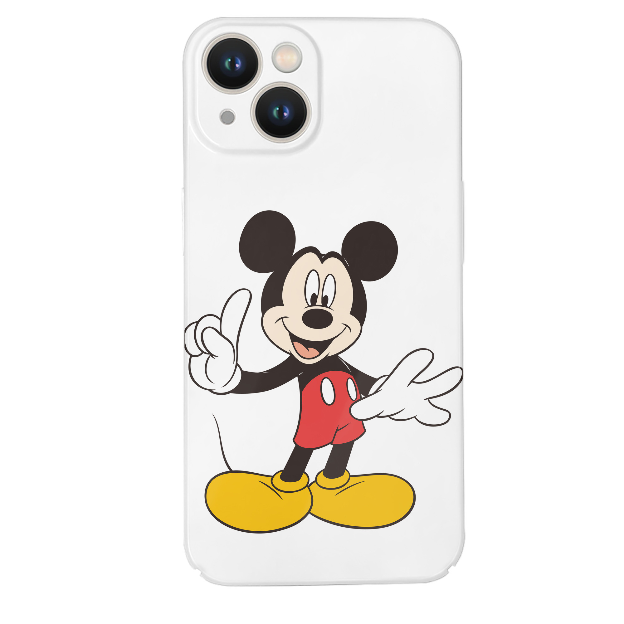 （画像用） ミッキーマウス Mickey Mouse 【iPhone 14シリーズ対応】ハードケース