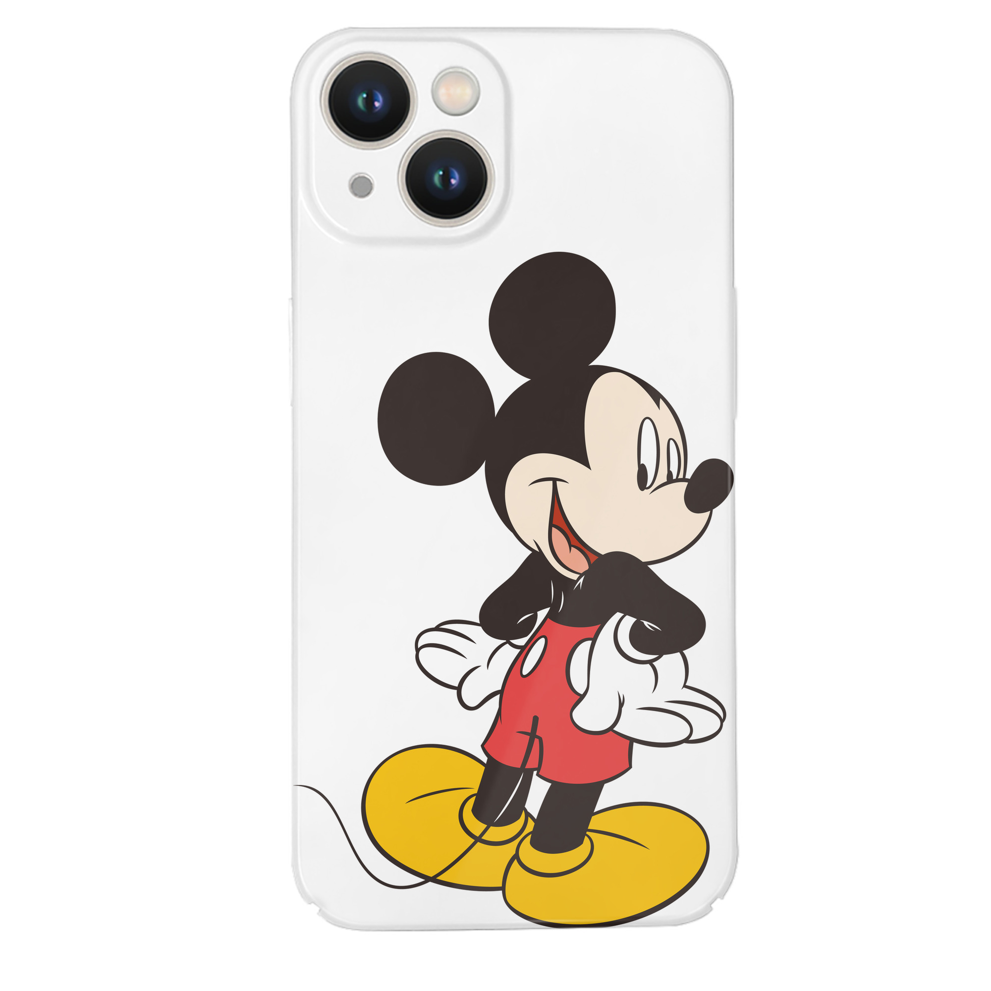 （画像用） ミッキーマウス Mickey Mouse 【iPhone 14シリーズ対応】ハードケース