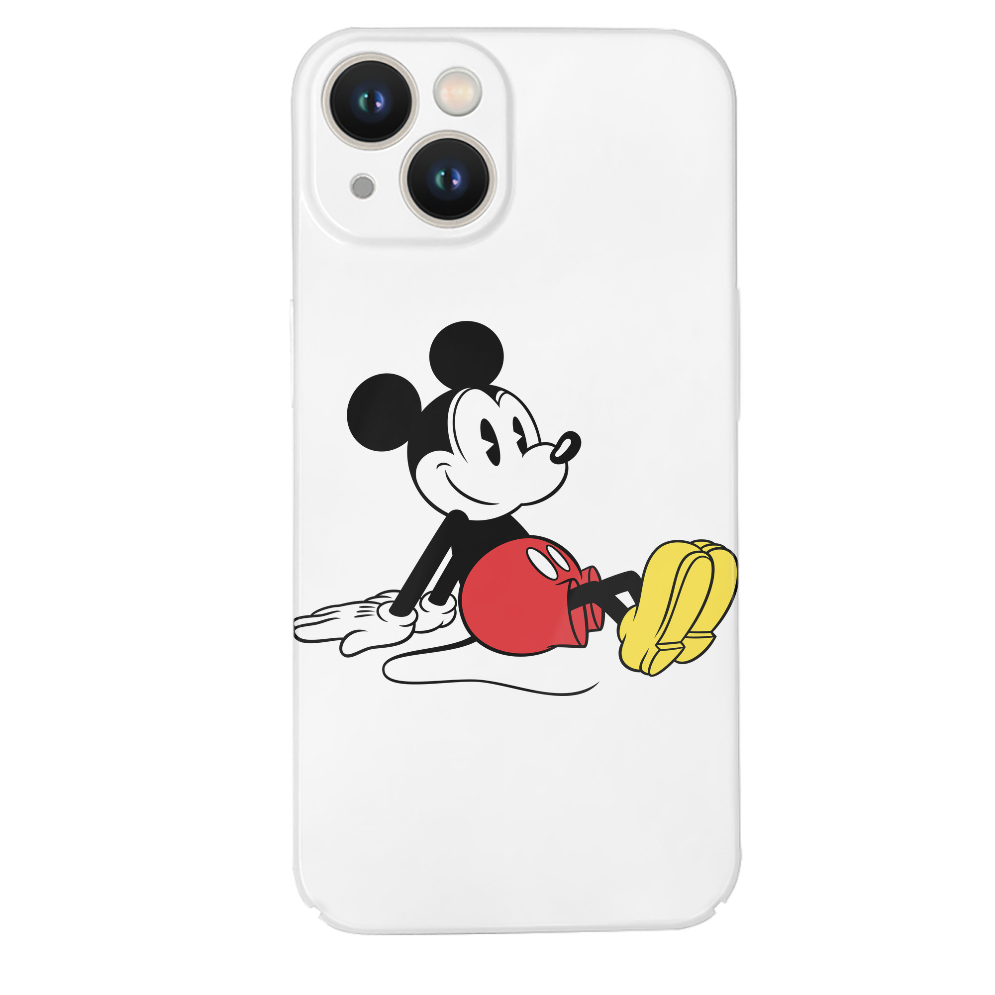 （画像用） ミッキーマウス Mickey Mouse 【iPhone 14シリーズ対応】ハードケース