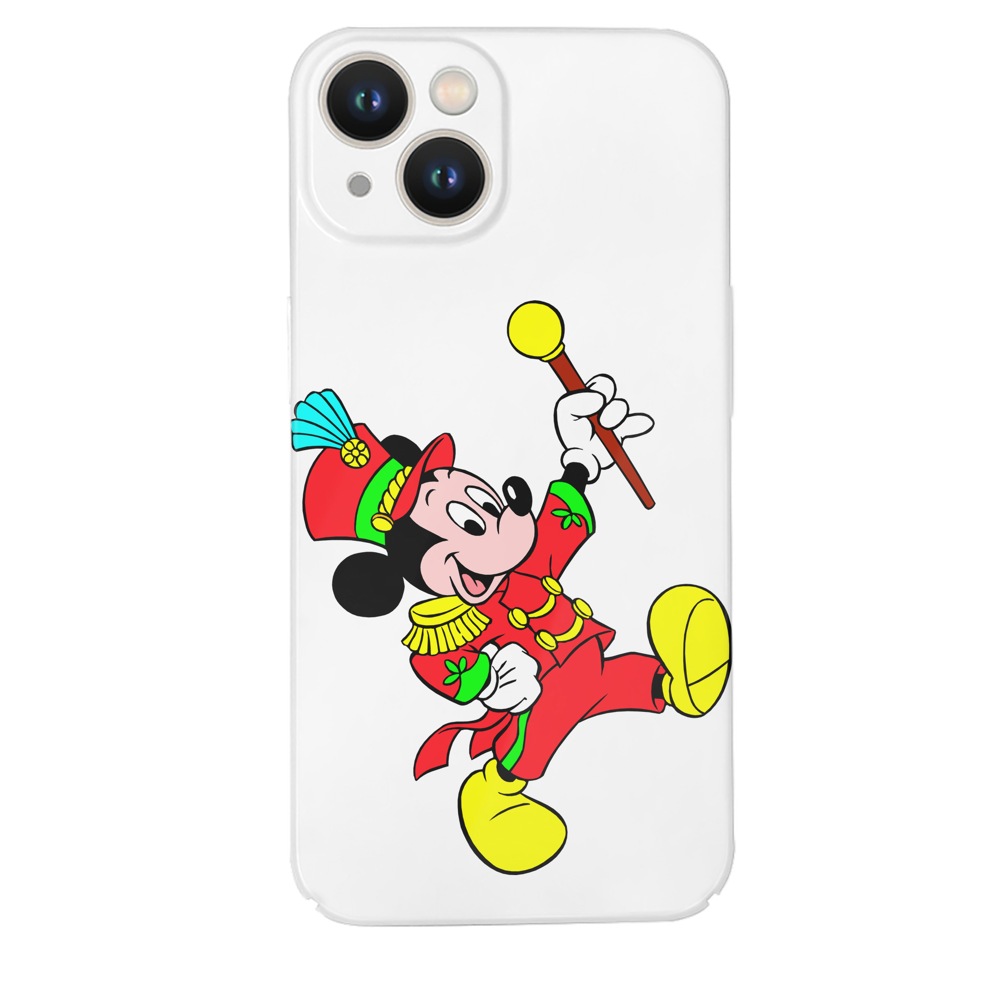 （画像用） ミッキーマウス Mickey Mouse 【iPhone 14シリーズ対応】ハードケース