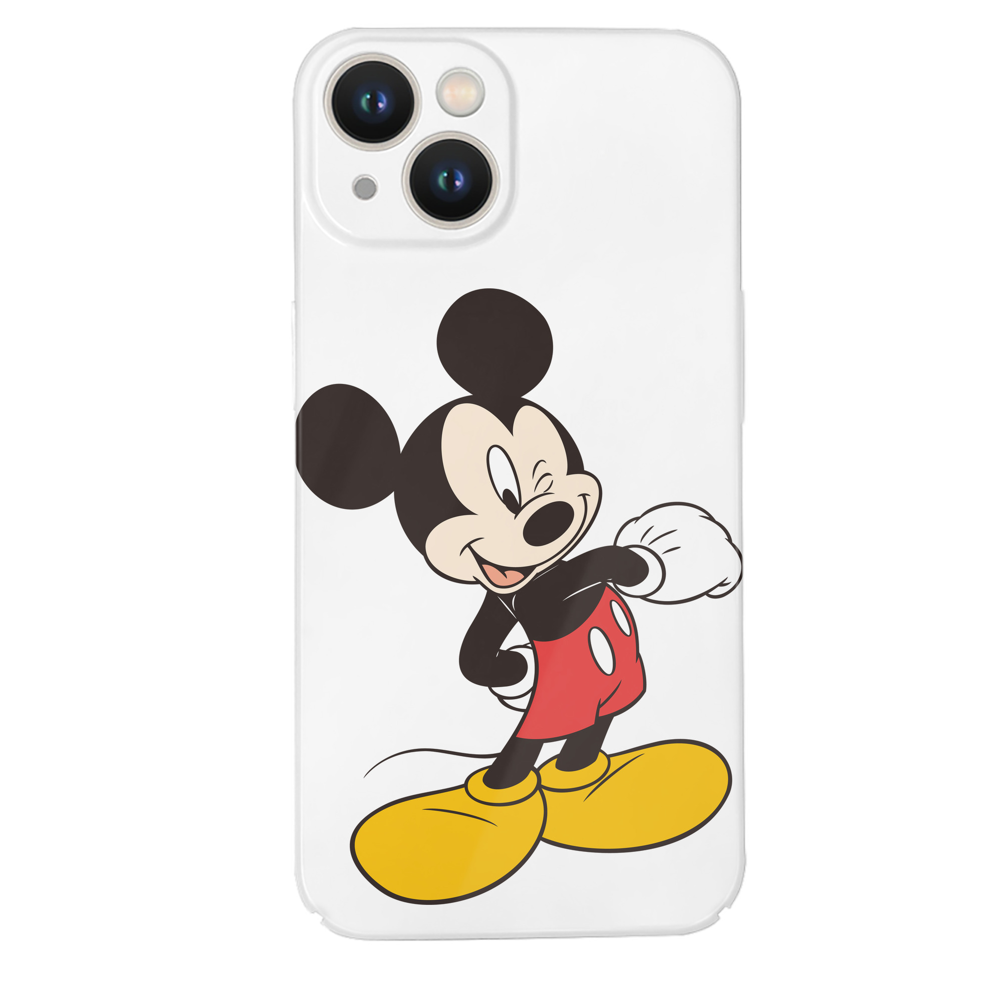 （画像用） ミッキーマウス Mickey Mouse 【iPhone 14シリーズ対応】ハードケース