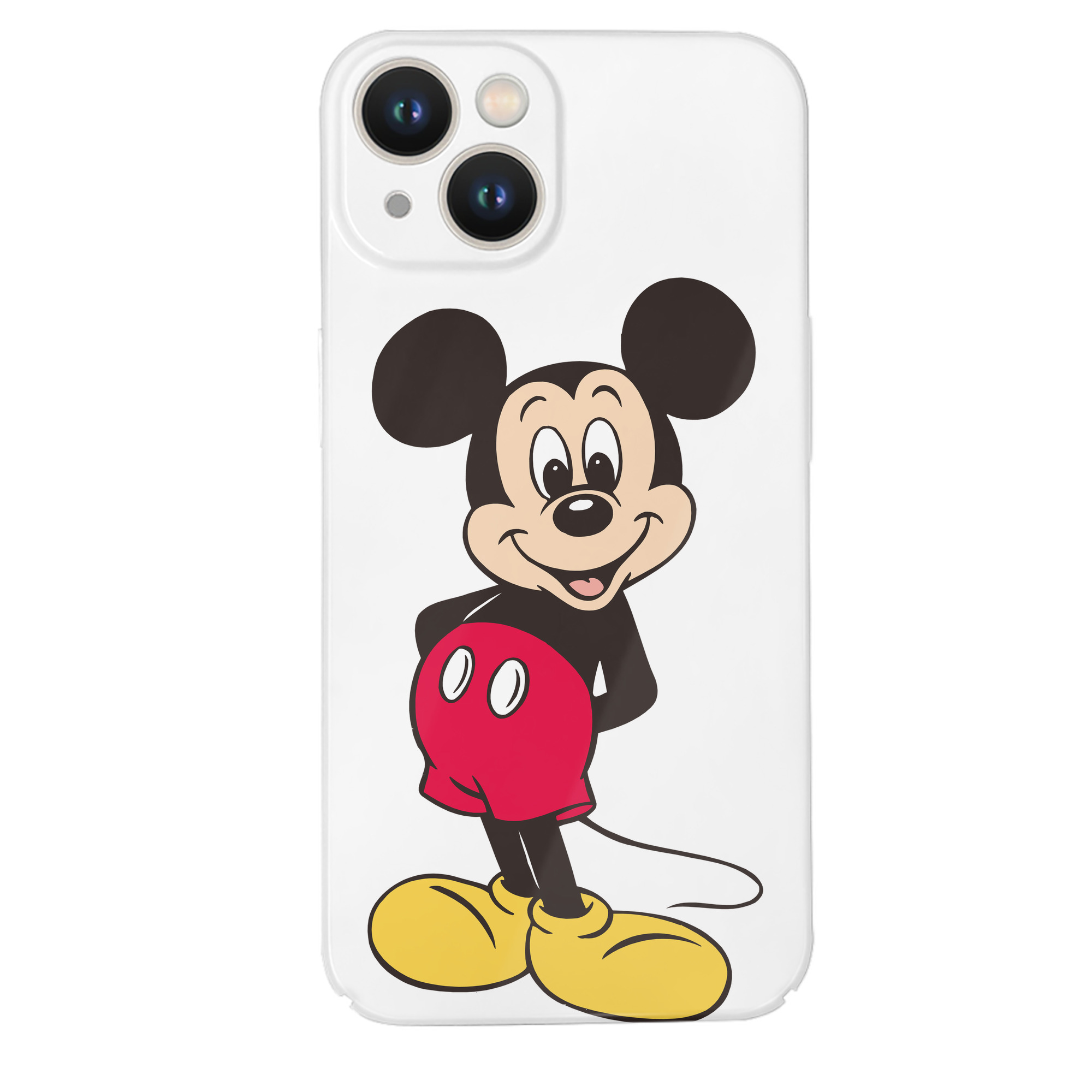 （画像用） ミッキーマウス Mickey Mouse 【iPhone 14シリーズ対応】ハードケース