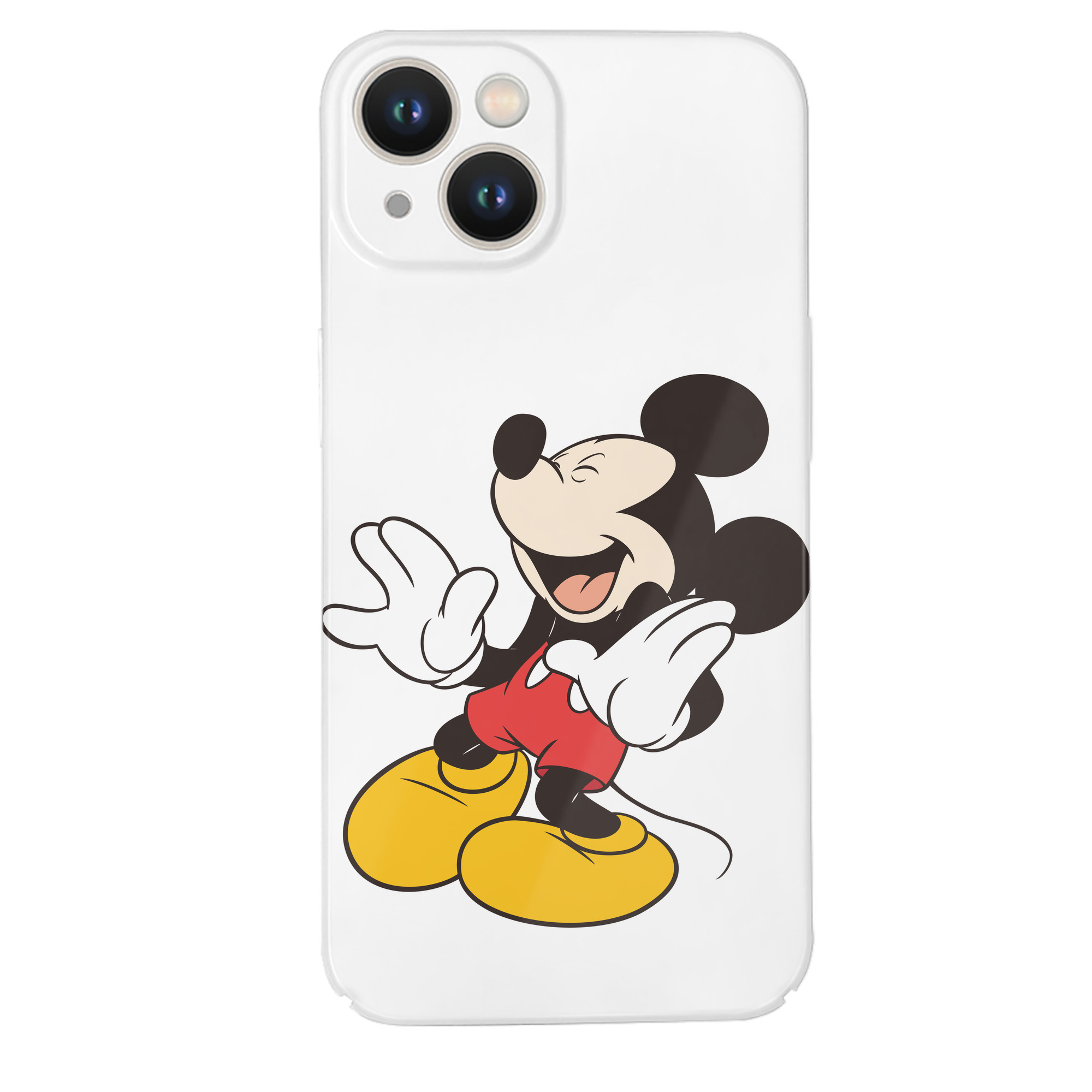 （画像用） ミッキーマウス Mickey Mouse 【iPhone 14シリーズ対応】ハードケース