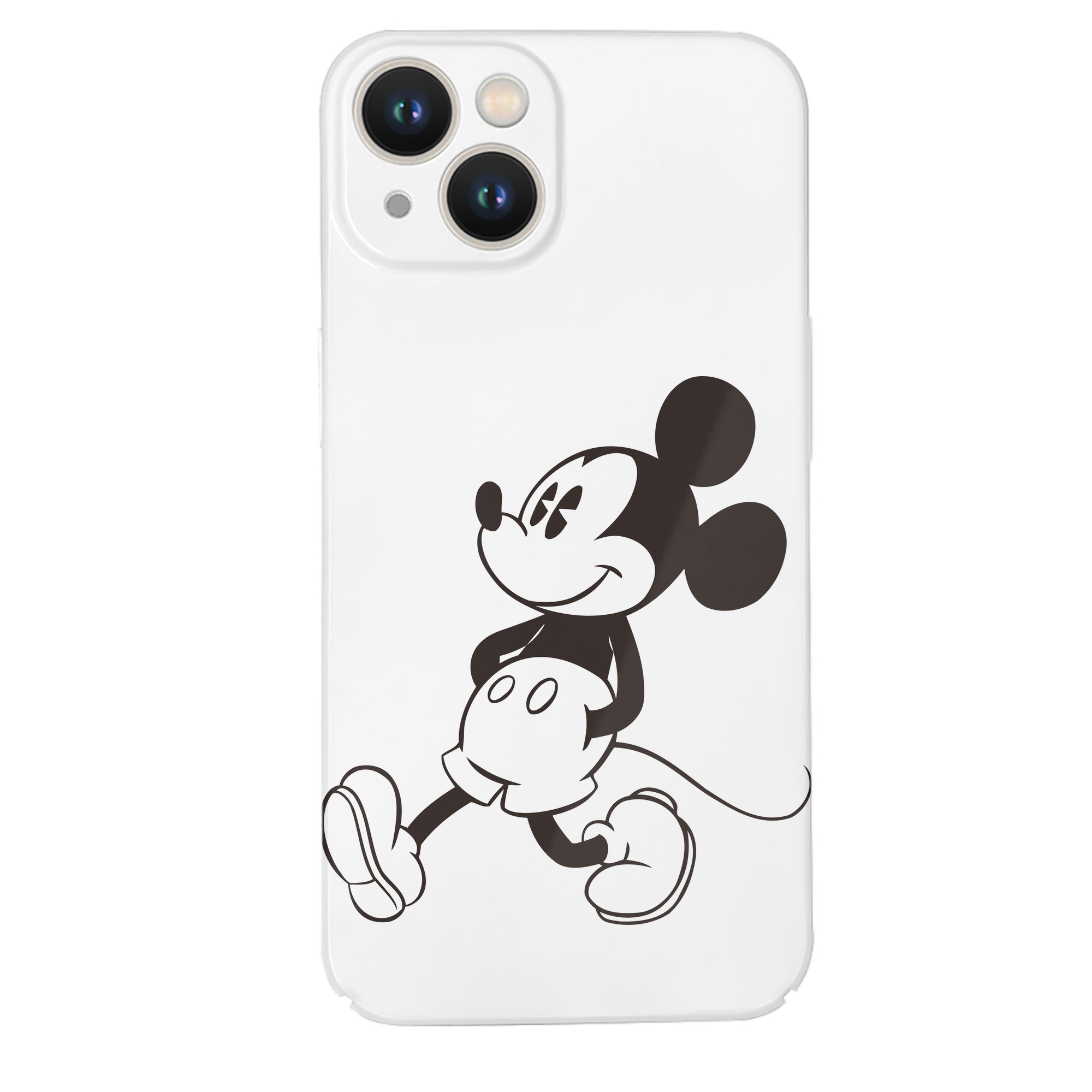 （画像用） ミッキーマウス Mickey Mouse 【iPhone 14シリーズ対応】ハードケース