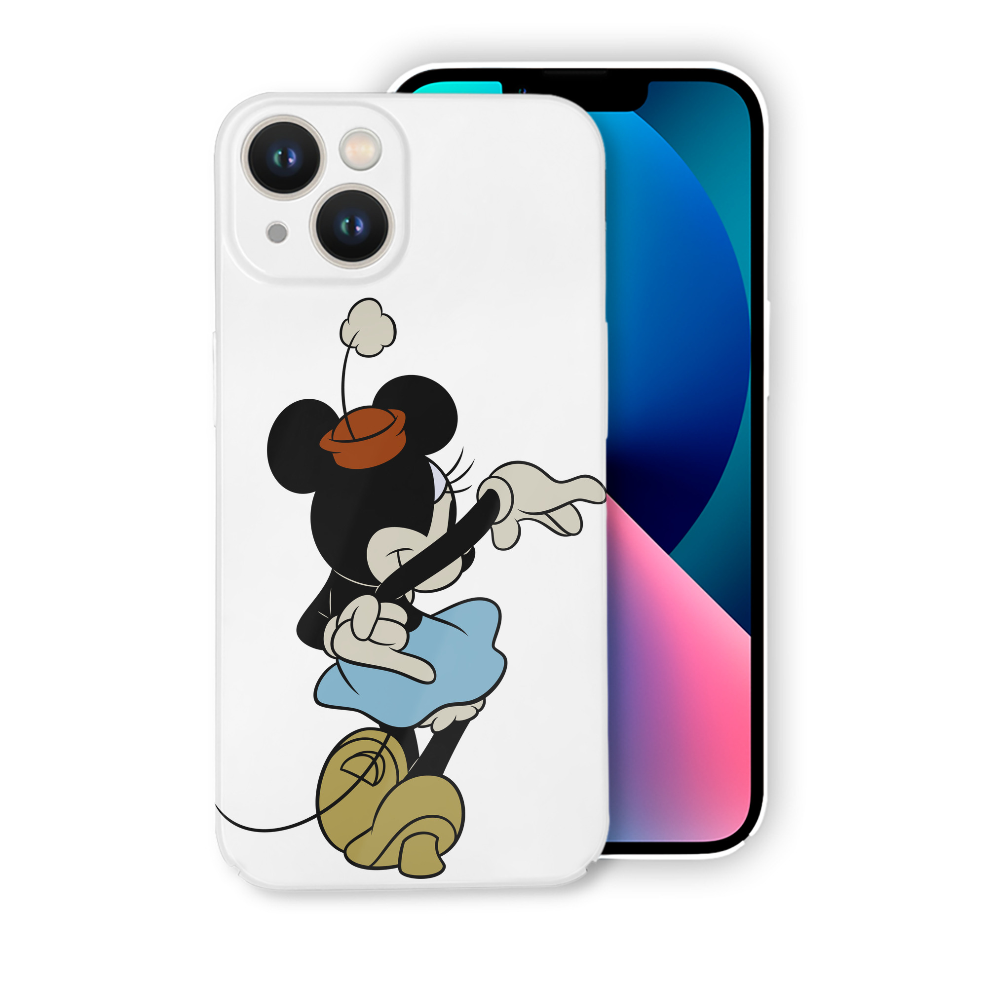 （画像用） ミッキーマウス Mickey Mouse 【iPhone 14シリーズ対応】ハードケース