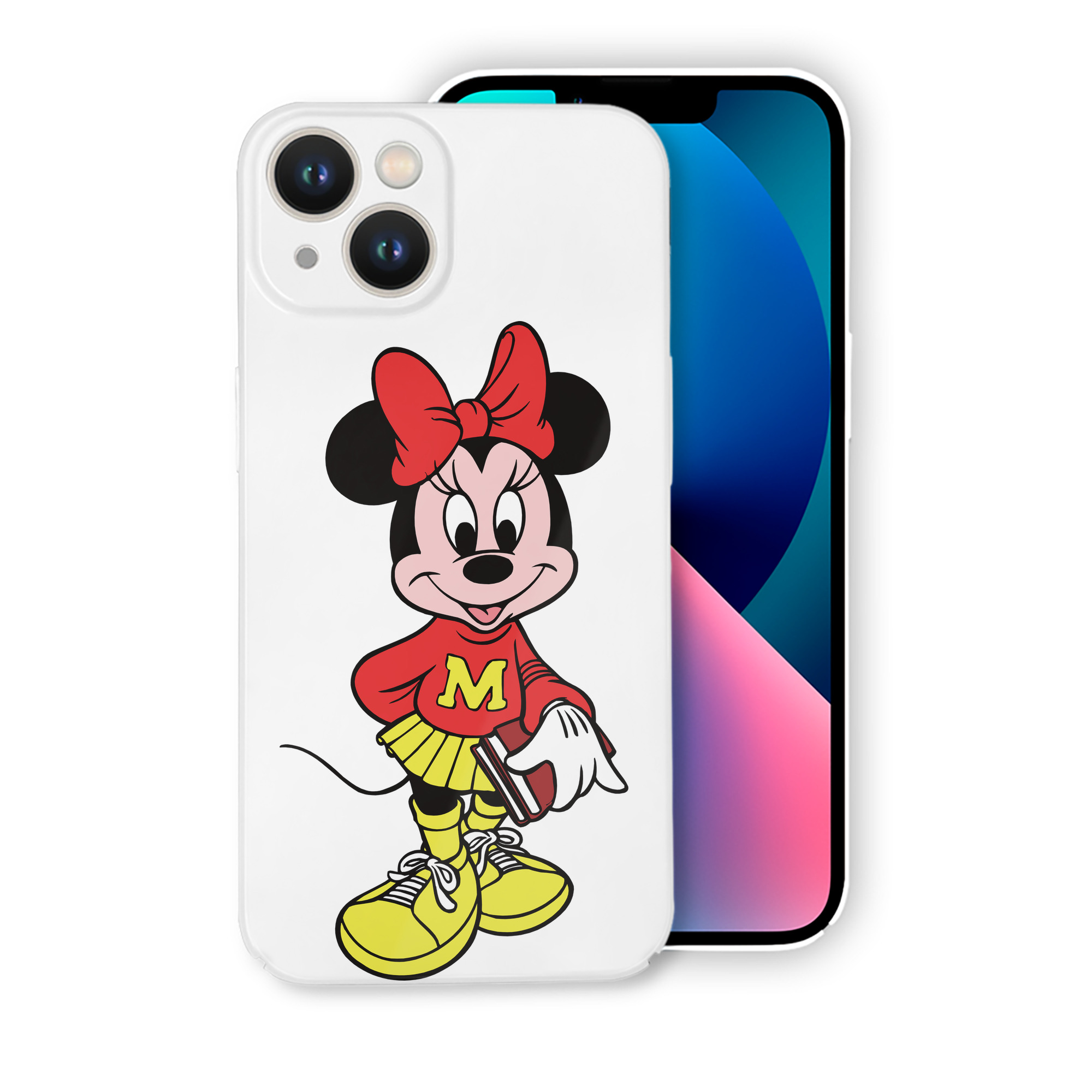 （画像用） ミッキーマウス Mickey Mouse 【iPhone 14シリーズ対応】ハードケース