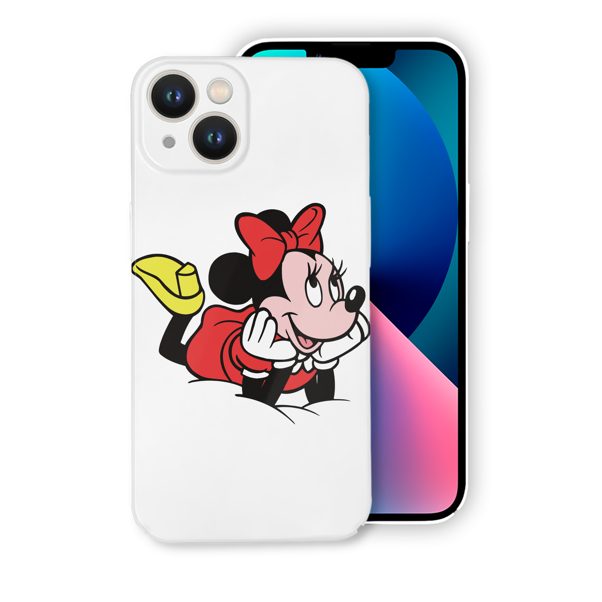 （画像用） ミッキーマウス Mickey Mouse 【iPhone 14シリーズ対応】ハードケース