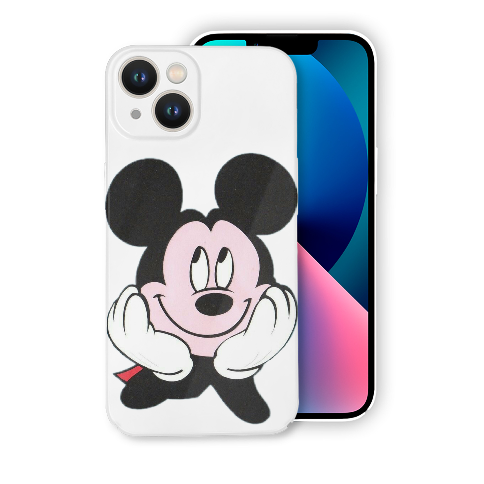 （画像用） ミッキーマウス Mickey Mouse 【iPhone 14シリーズ対応】ハードケース