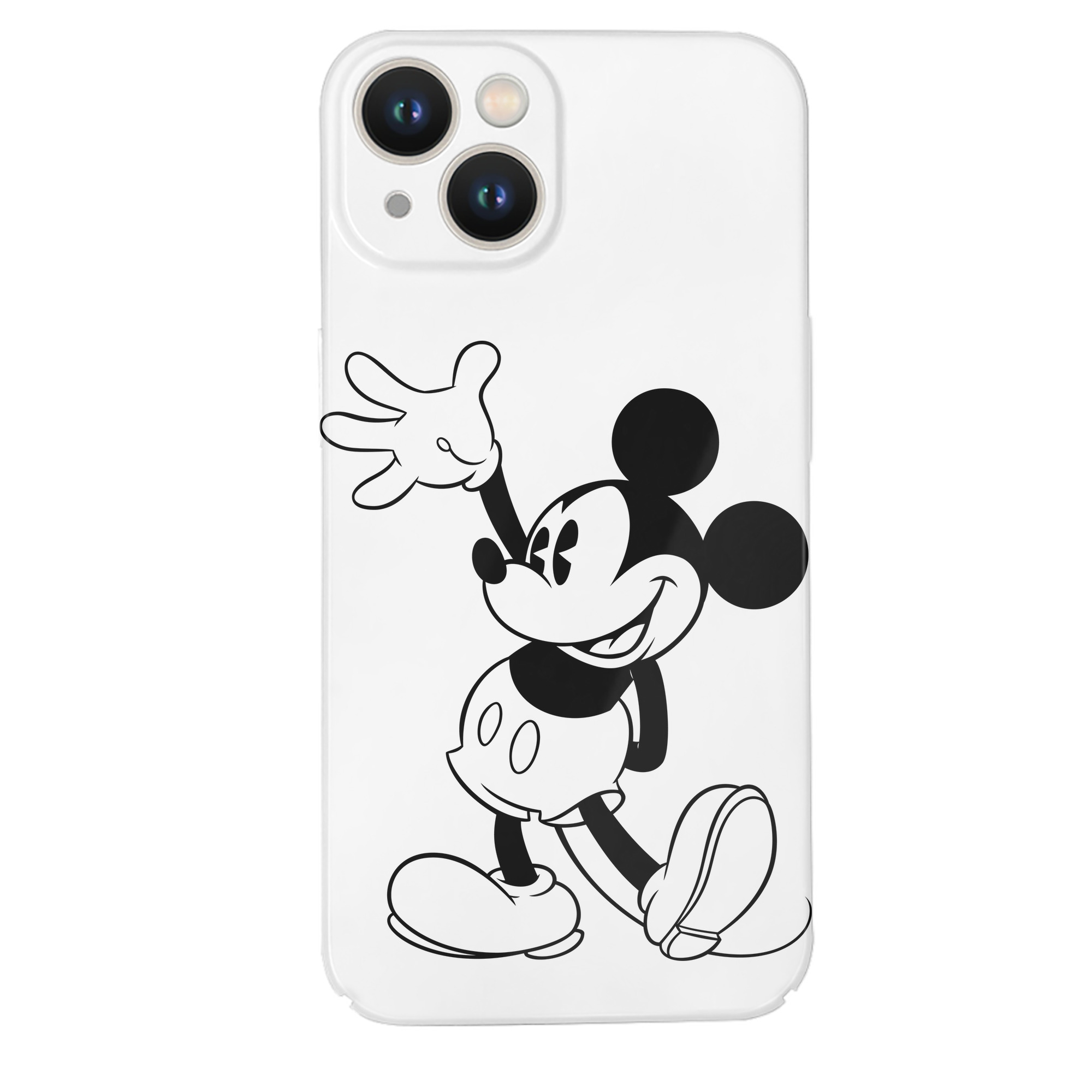 （画像用） ミッキーマウス Mickey Mouse 【iPhone 14シリーズ対応】ハードケース