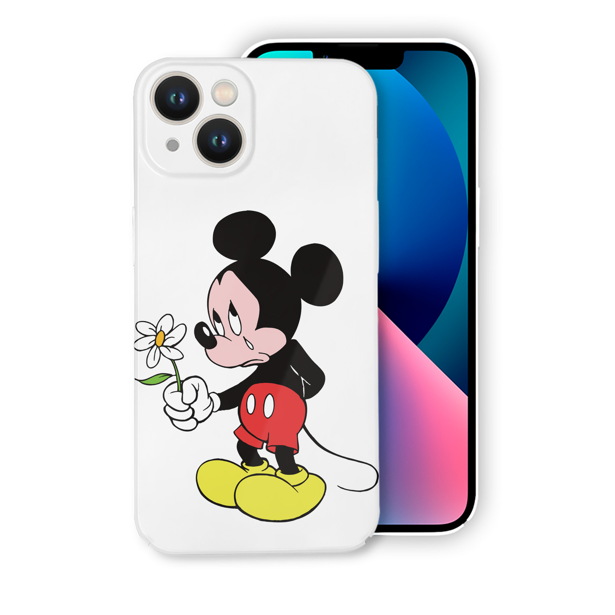 （画像用） ミッキーマウス Mickey Mouse 【iPhone 14シリーズ対応】ハードケース