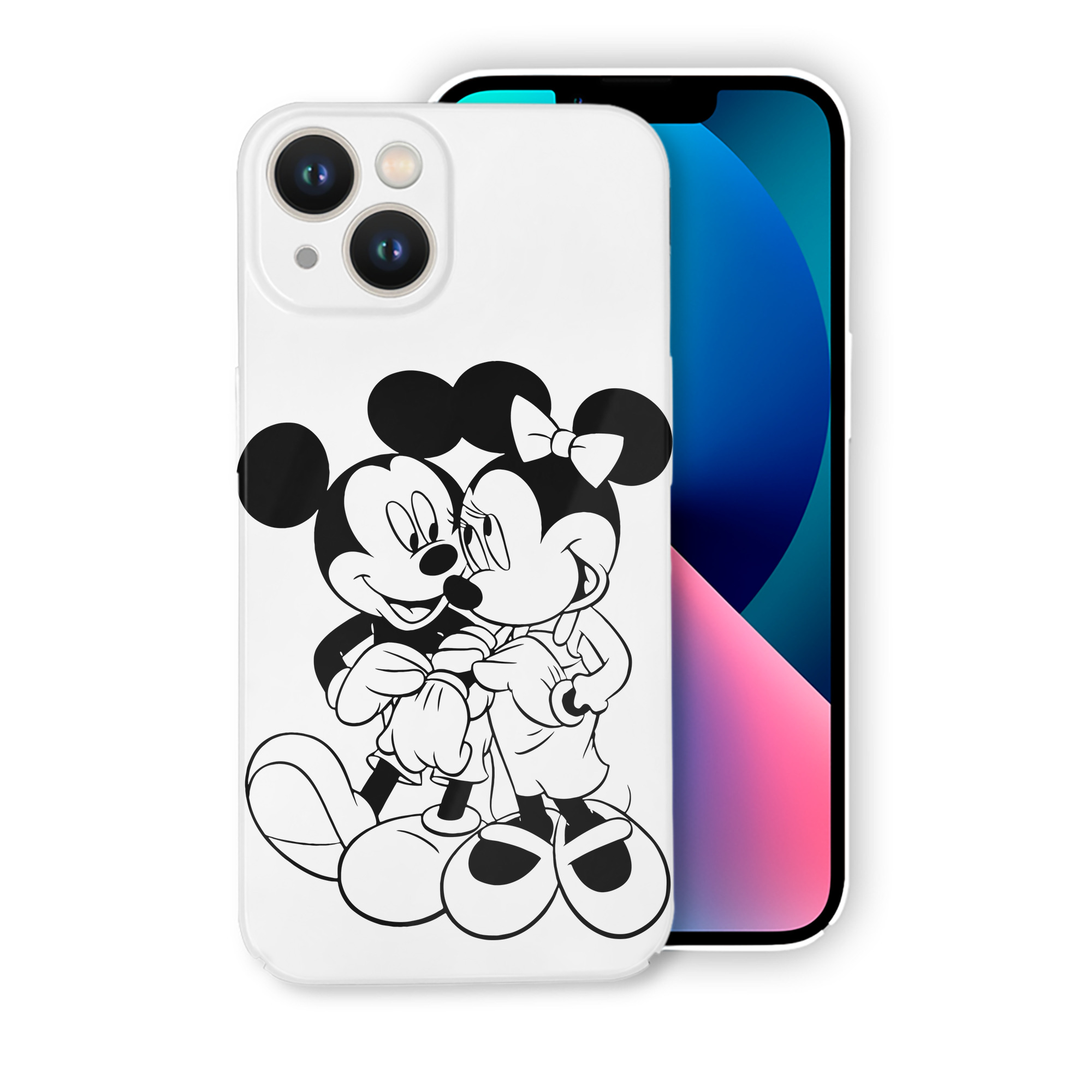 （画像用） ミッキーマウス Mickey Mouse 【iPhone 14シリーズ対応】ハードケース