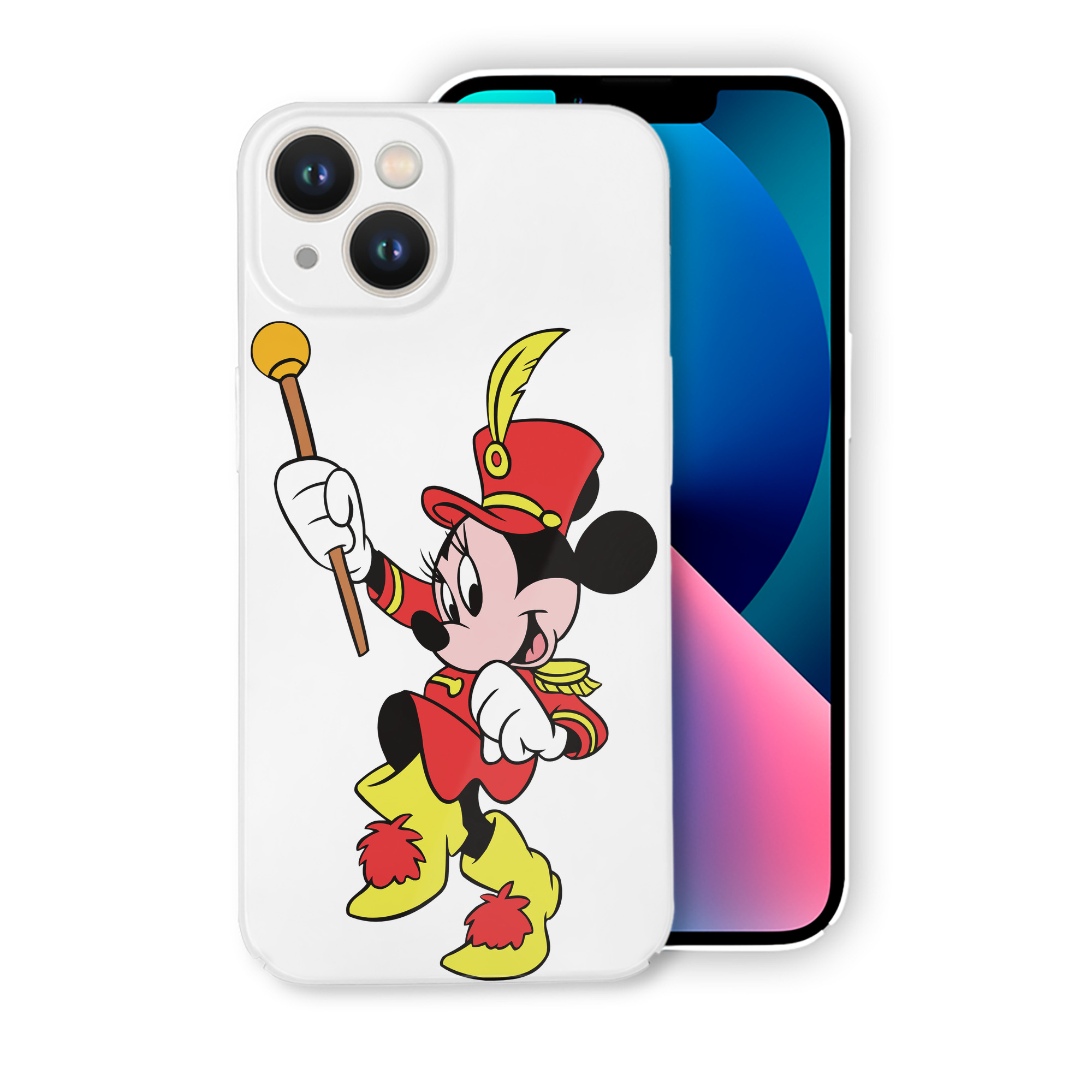 （画像用） ミッキーマウス Mickey Mouse 【iPhone 14シリーズ対応】ハードケース