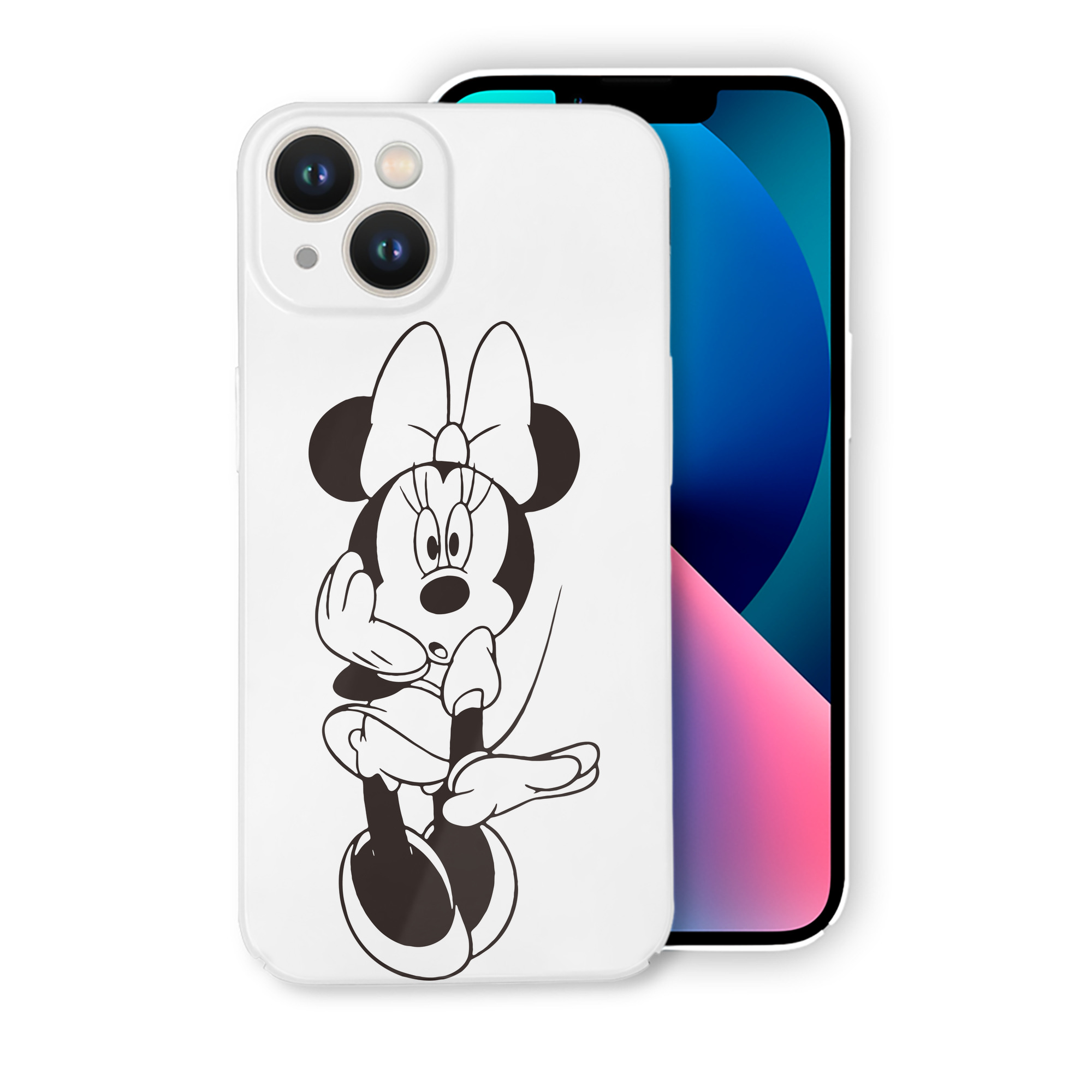 （画像用） ミッキーマウス Mickey Mouse 【iPhone 14シリーズ対応】ハードケース
