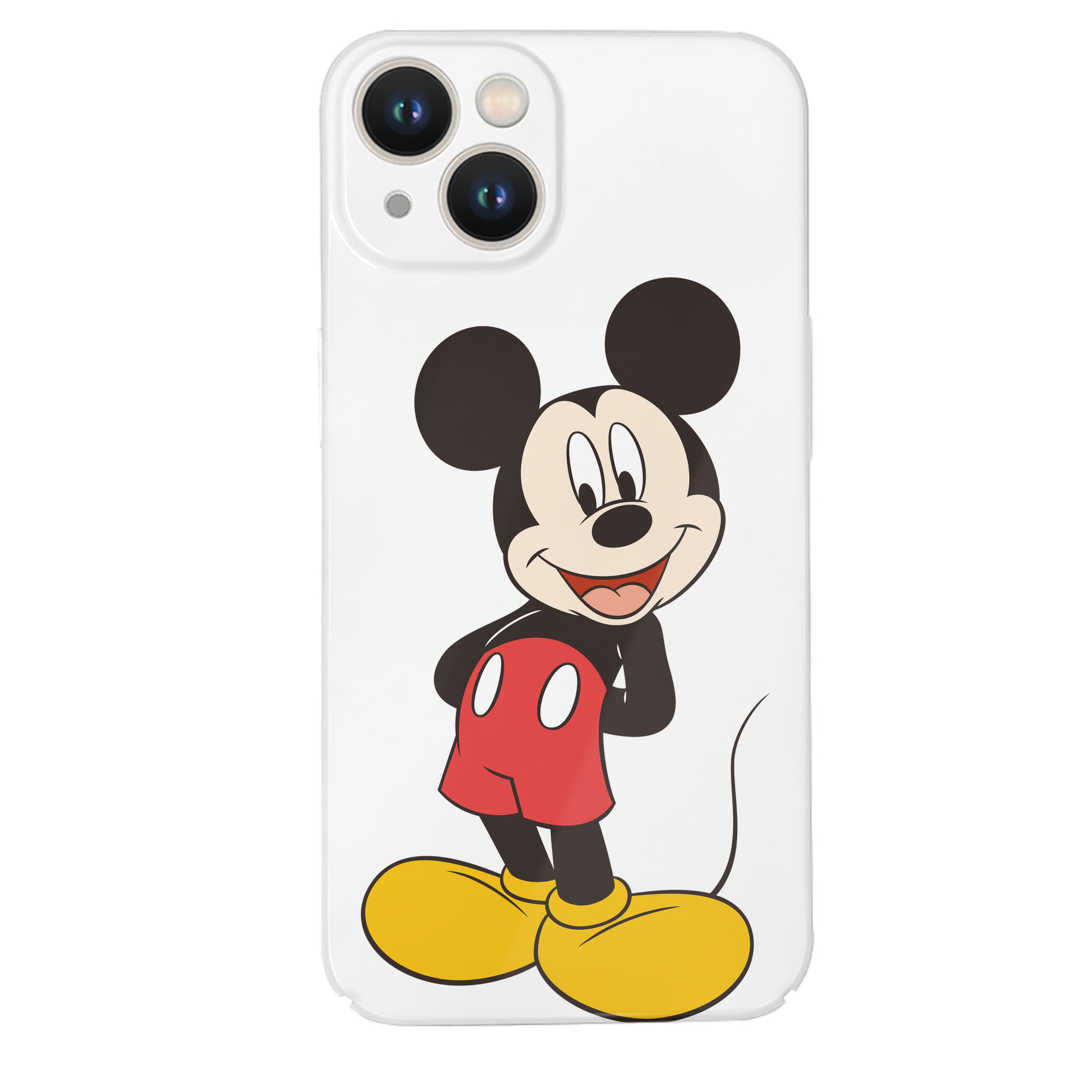 （画像用） ミッキーマウス Mickey Mouse 【iPhone 14シリーズ対応】ハードケース