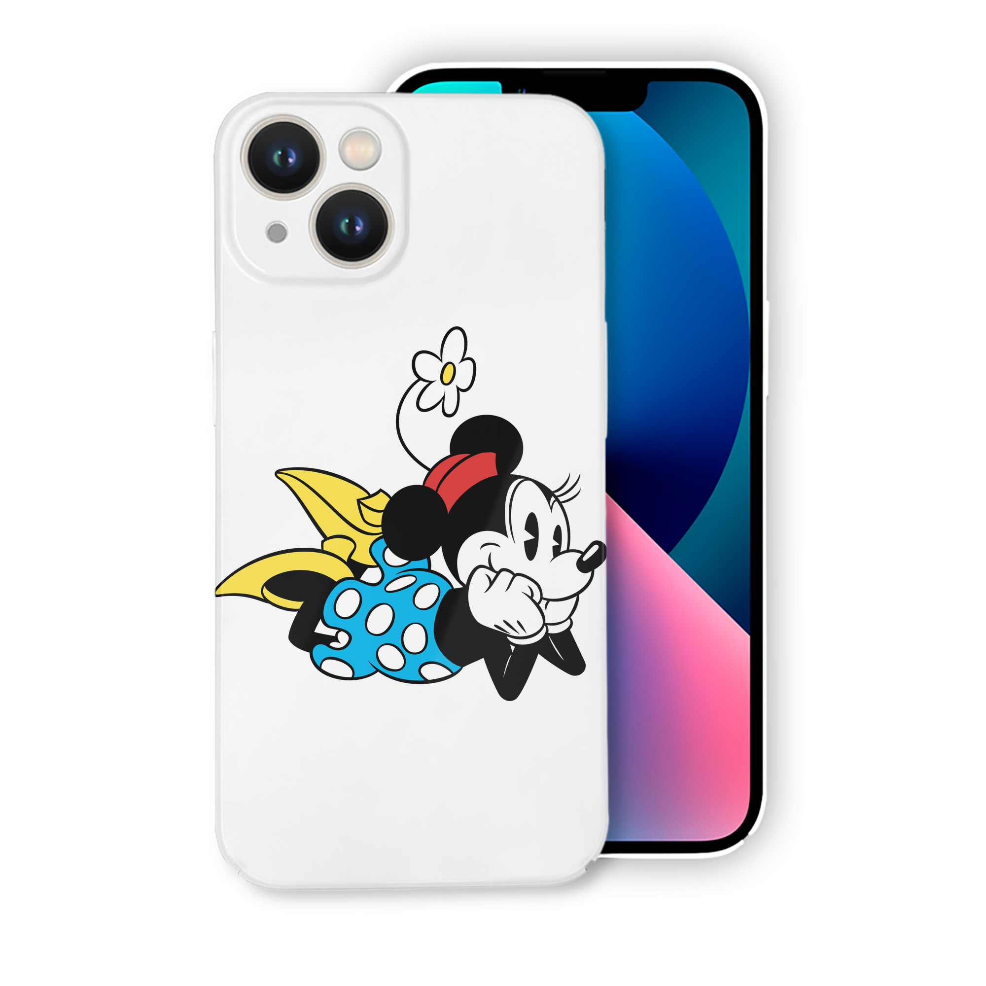 （画像用） ミッキーマウス Mickey Mouse 【iPhone 14シリーズ対応】ハードケース