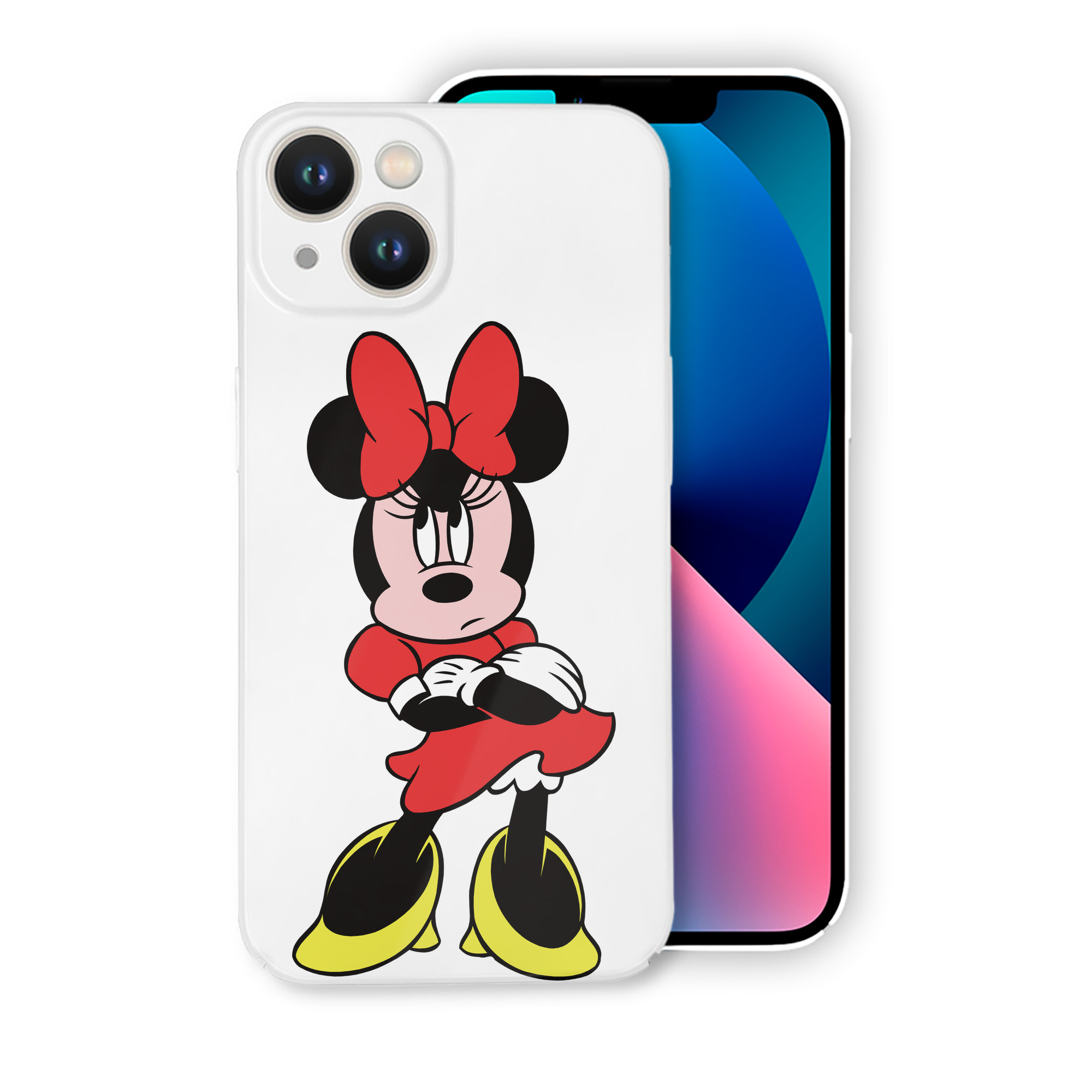 （画像用） ミッキーマウス Mickey Mouse 【iPhone 14シリーズ対応】ハードケース