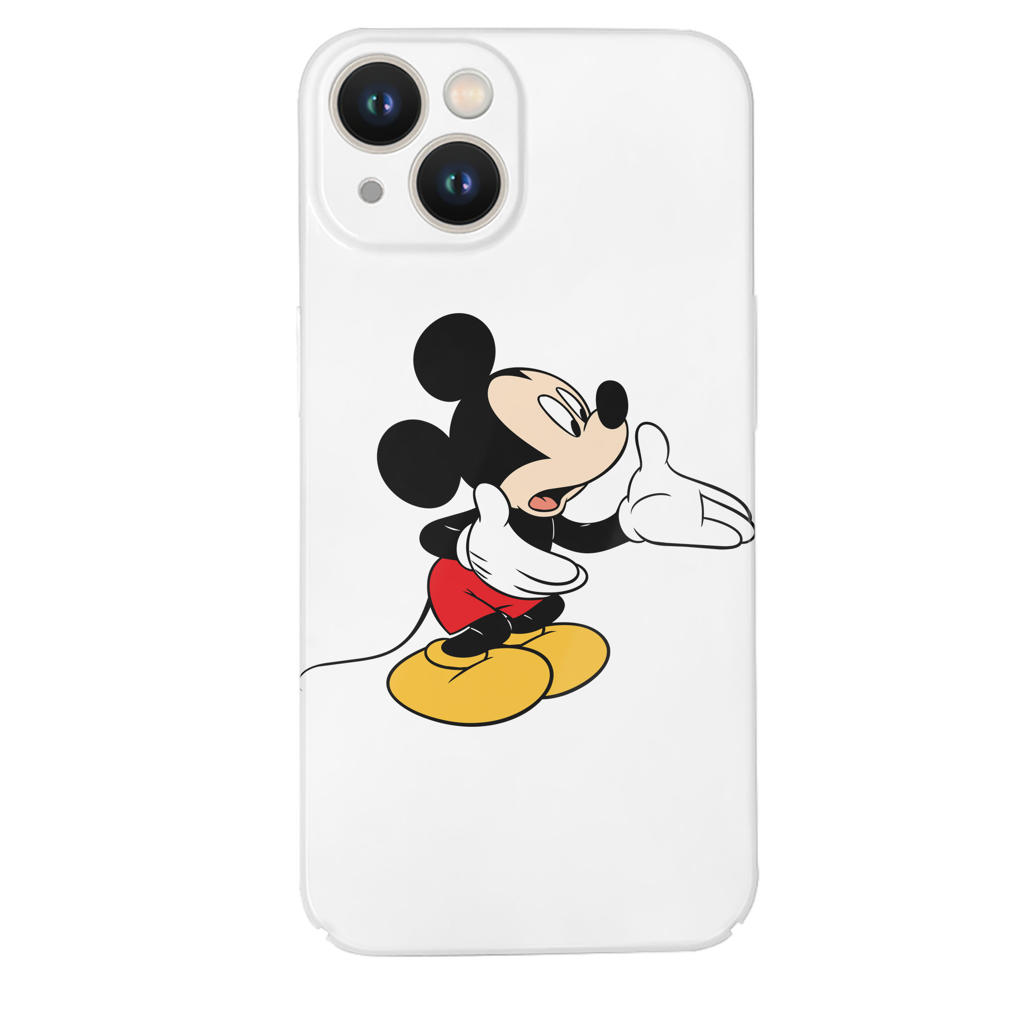 （画像用） ミッキーマウス Mickey Mouse 【iPhone 14シリーズ対応】ハードケース