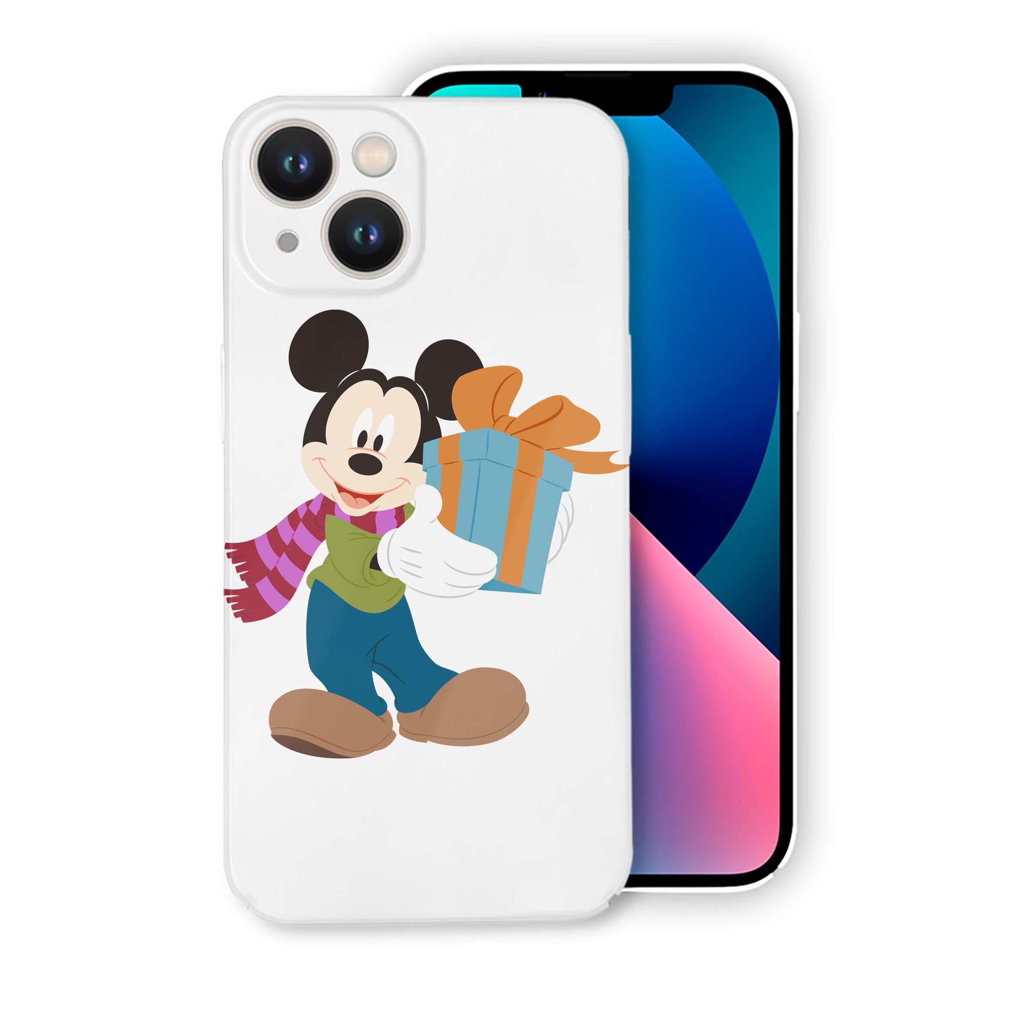 （画像用） ミッキーマウス Mickey Mouse 【iPhone 14シリーズ対応】ハードケース