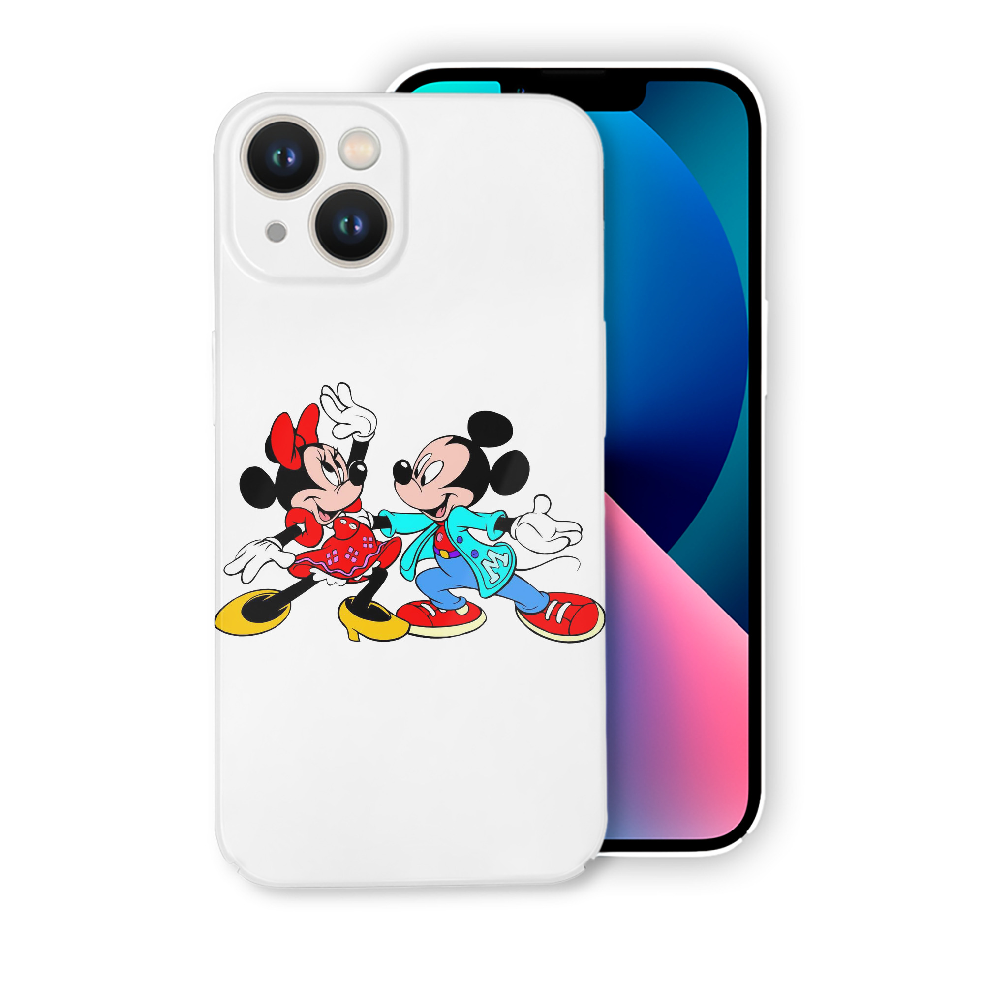 （画像用） ミッキーマウス Mickey Mouse 【iPhone 14シリーズ対応】ハードケース
