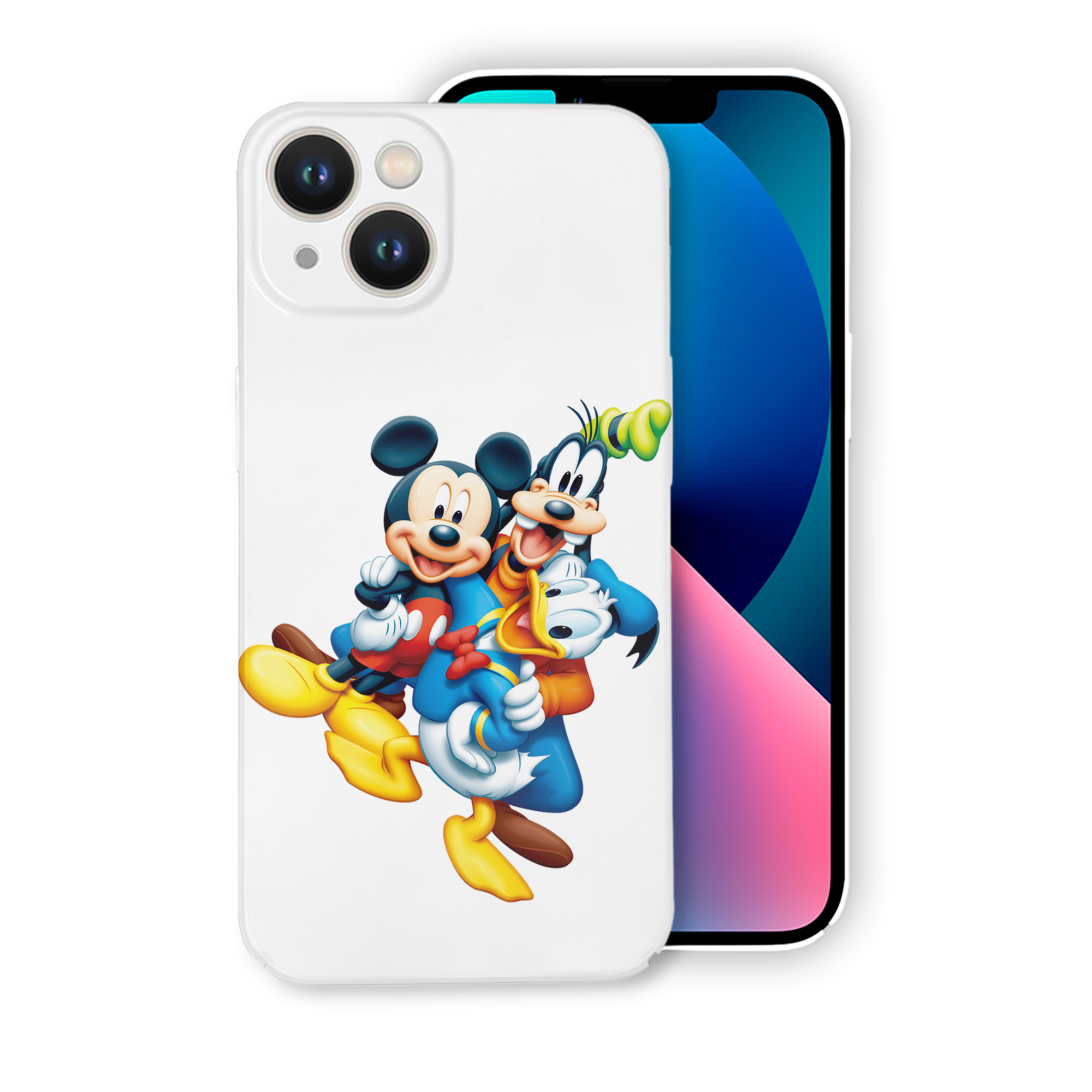 （画像用） ミッキーマウス Mickey Mouse 【iPhone 14シリーズ対応】ハードケース
