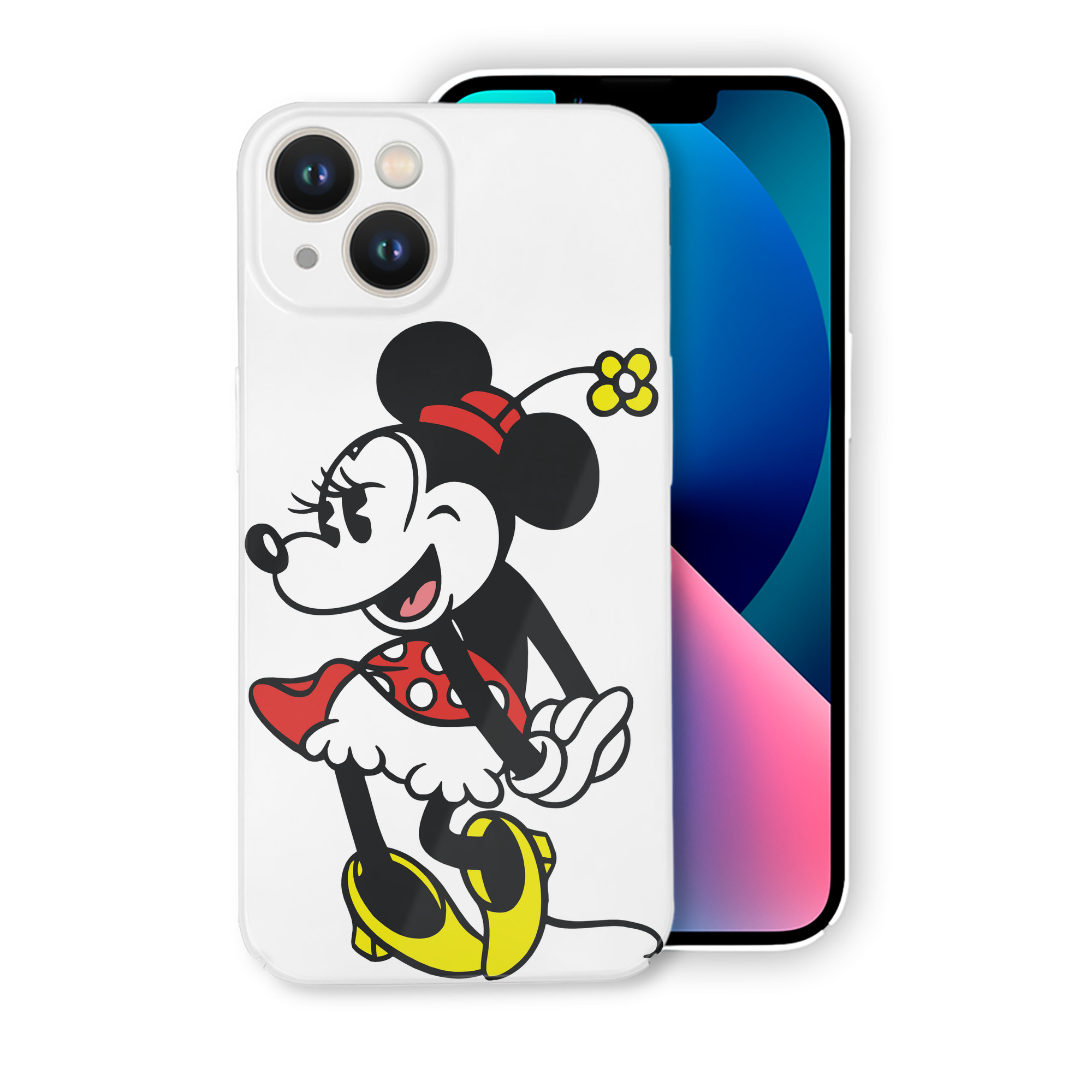 （画像用） ミッキーマウス Mickey Mouse 【iPhone 14シリーズ対応】ハードケース