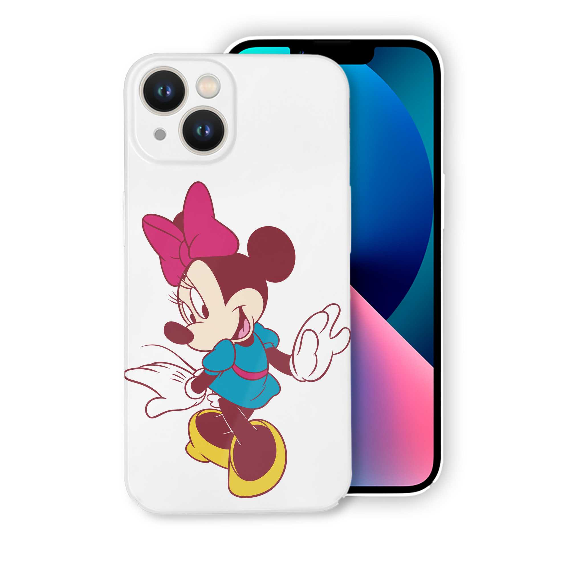 （画像用） ミッキーマウス Mickey Mouse 【iPhone 14シリーズ対応】ハードケース