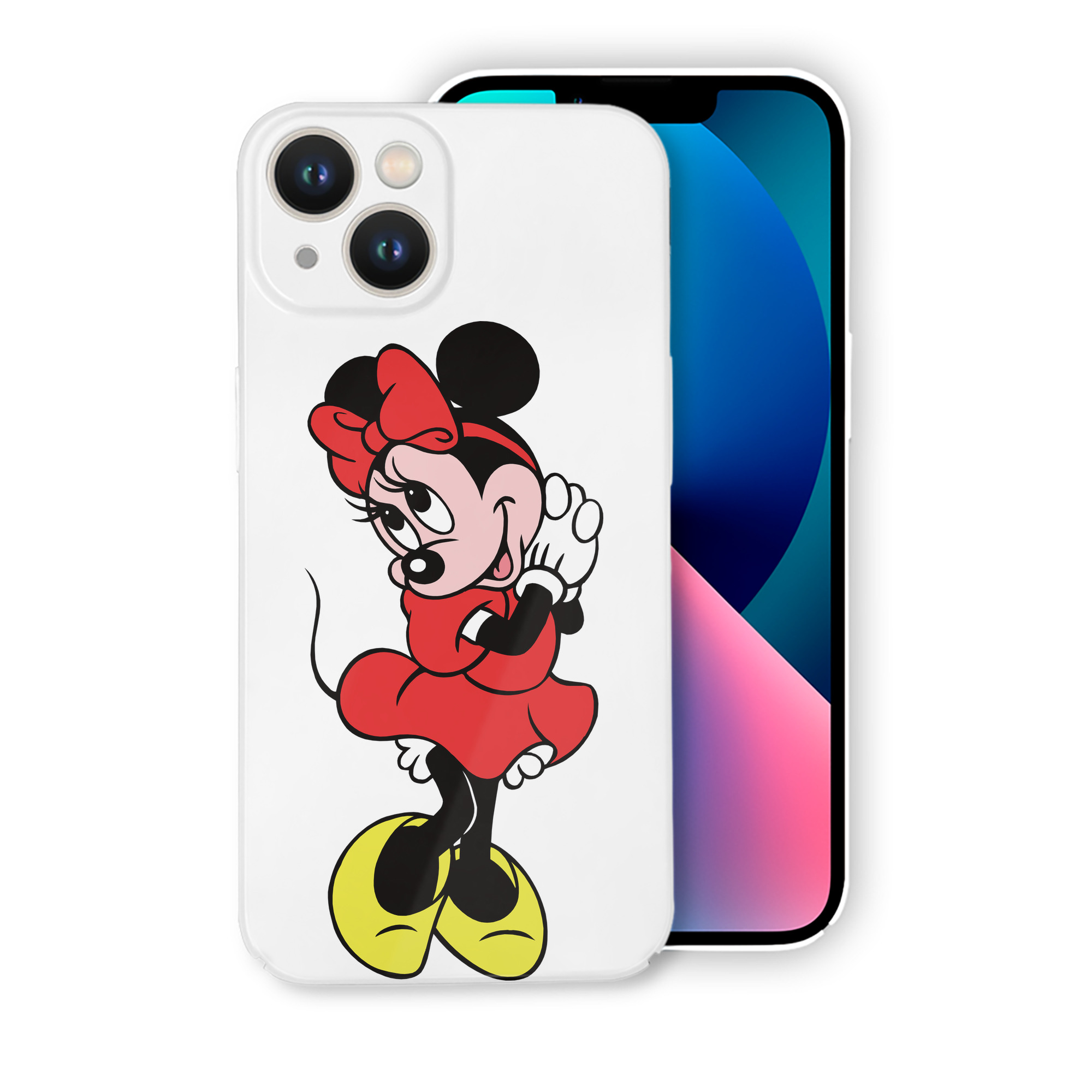（画像用） ミッキーマウス Mickey Mouse 【iPhone 14シリーズ対応】ハードケース