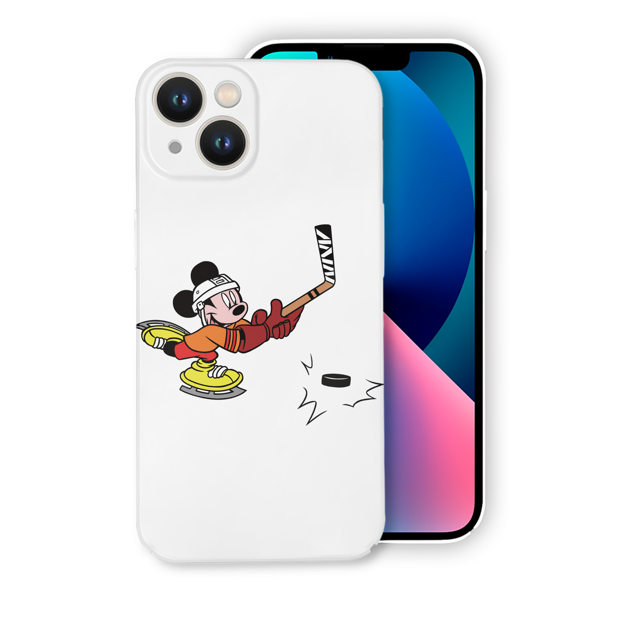 （画像用） ミッキーマウス Mickey Mouse 【iPhone 14シリーズ対応】ハードケース