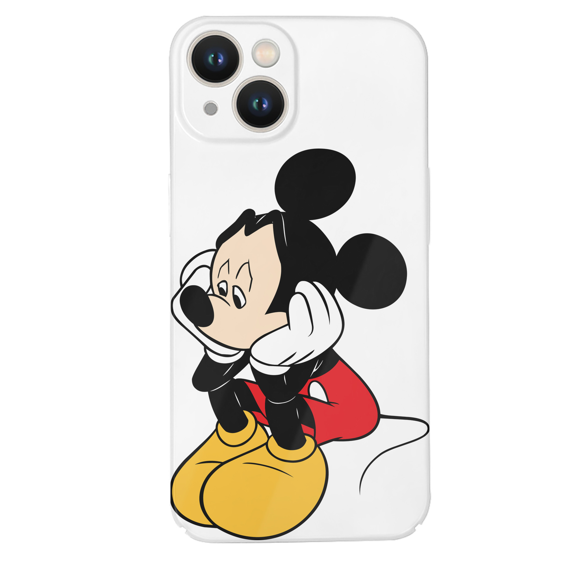 （画像用） ミッキーマウス Mickey Mouse 【iPhone 14シリーズ対応】ハードケース