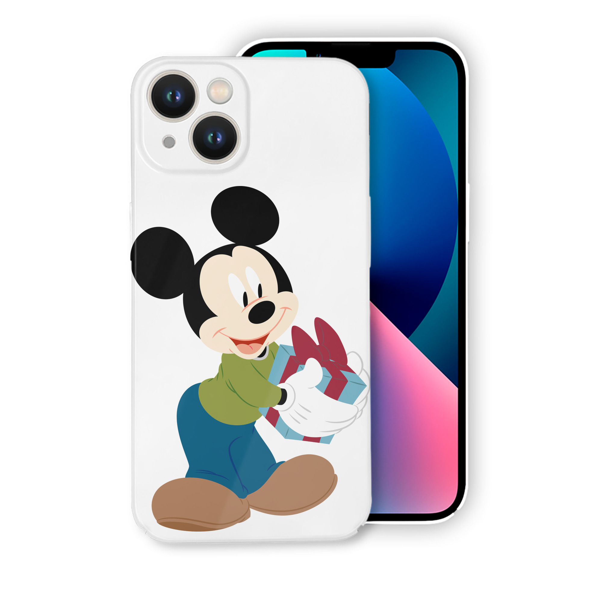 （画像用） ミッキーマウス Mickey Mouse 【iPhone 14シリーズ対応】ハードケース
