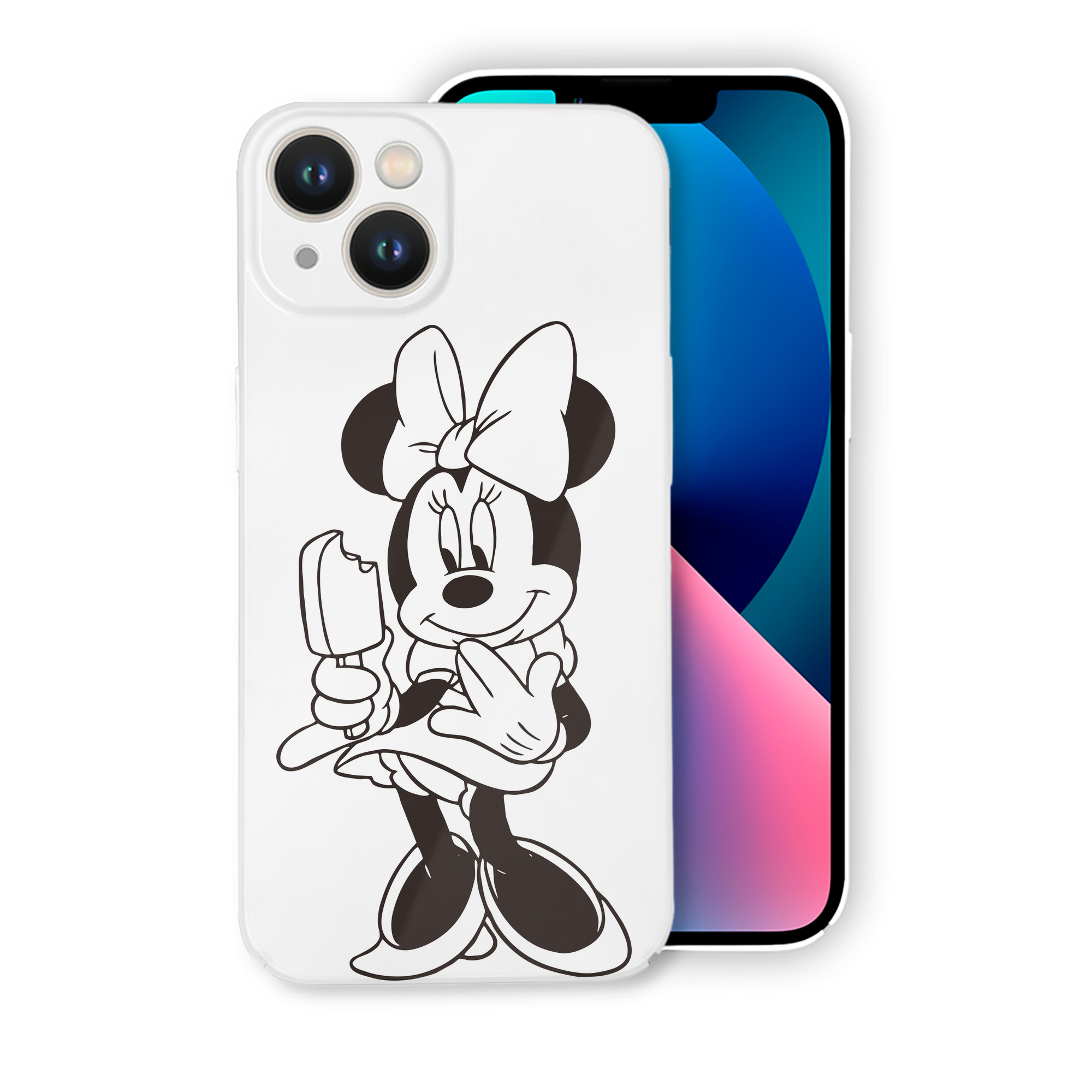 （画像用） ミッキーマウス Mickey Mouse 【iPhone 14シリーズ対応】ハードケース