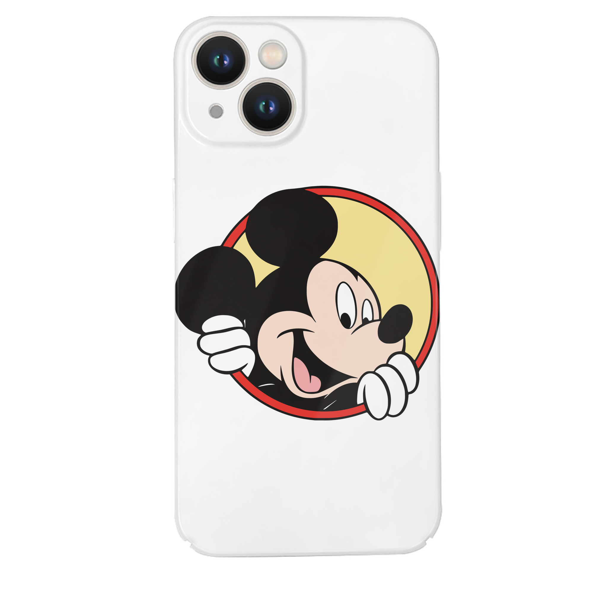 （画像用） ミッキーマウス Mickey Mouse 【iPhone 14シリーズ対応】ハードケース