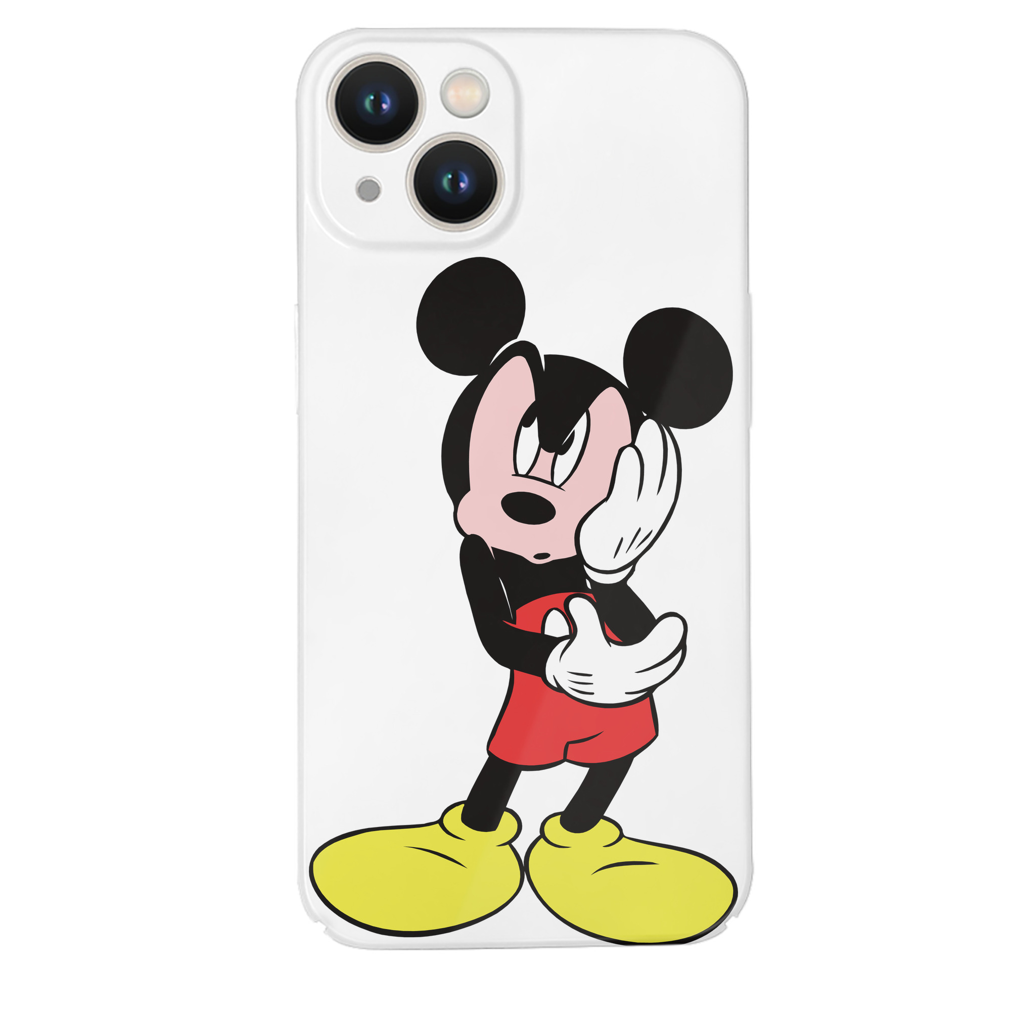 （画像用） ミッキーマウス Mickey Mouse 【iPhone 14シリーズ対応】ハードケース