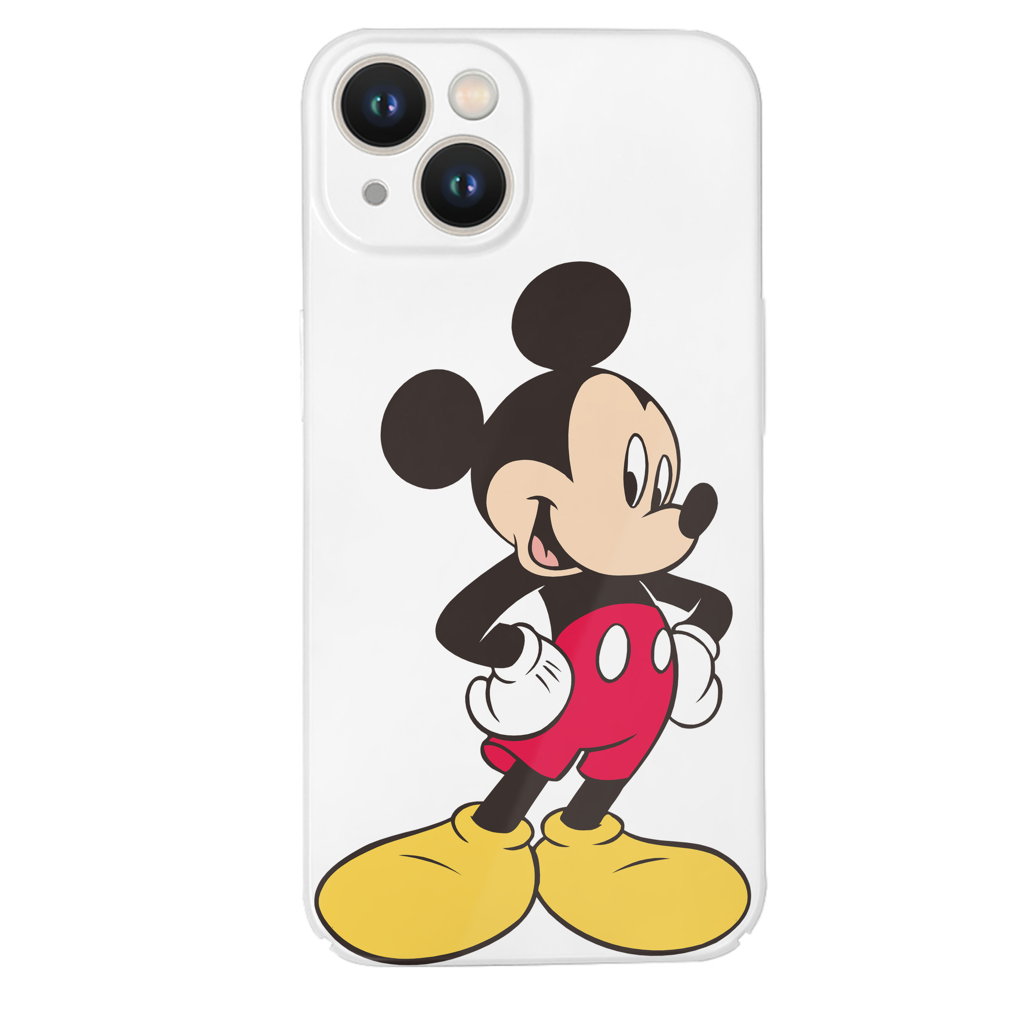 （画像用） ミッキーマウス Mickey Mouse 【iPhone 14シリーズ対応】ハードケース