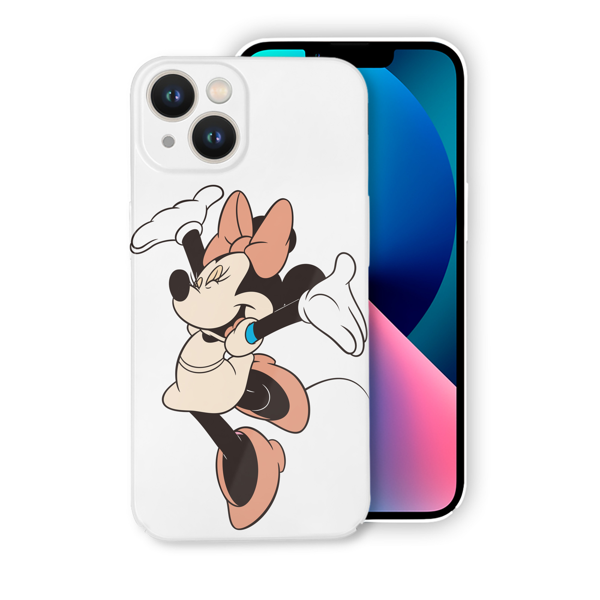 （画像用） ミッキーマウス Mickey Mouse 【iPhone 14シリーズ対応】ハードケース