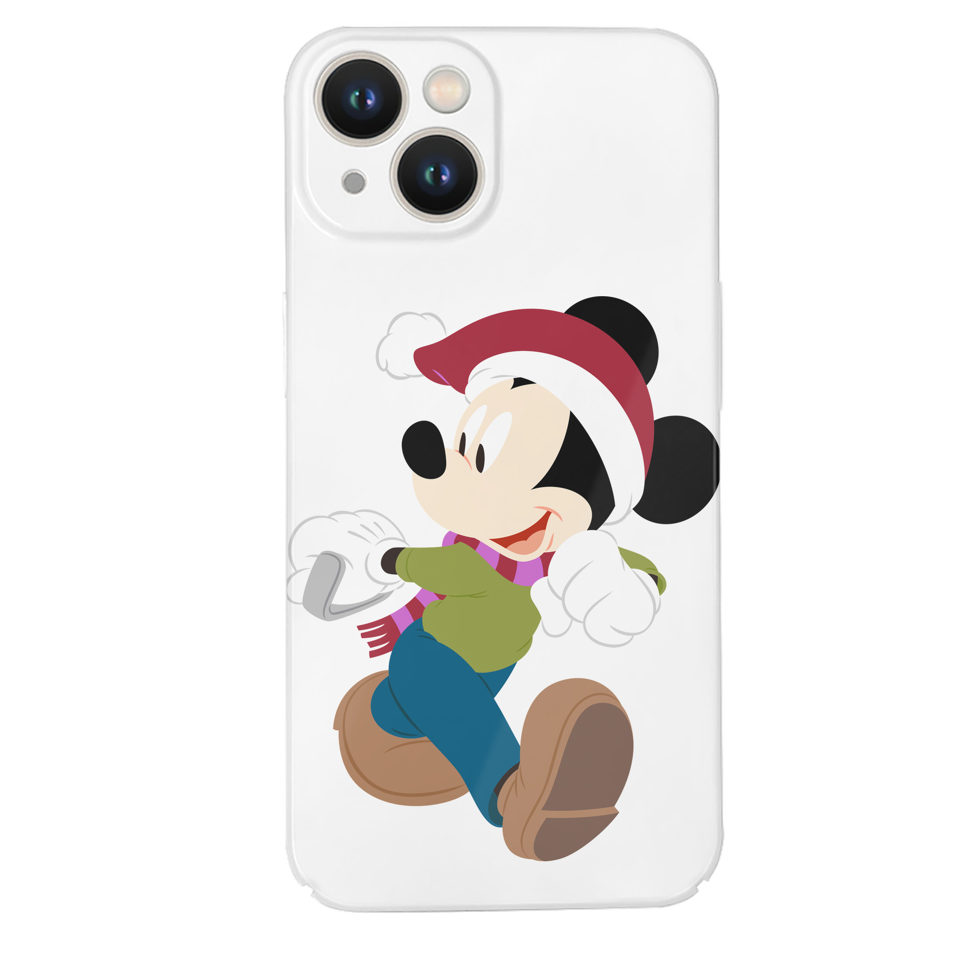 （画像用） ミッキーマウス Mickey Mouse 【iPhone 14シリーズ対応】ハードケース