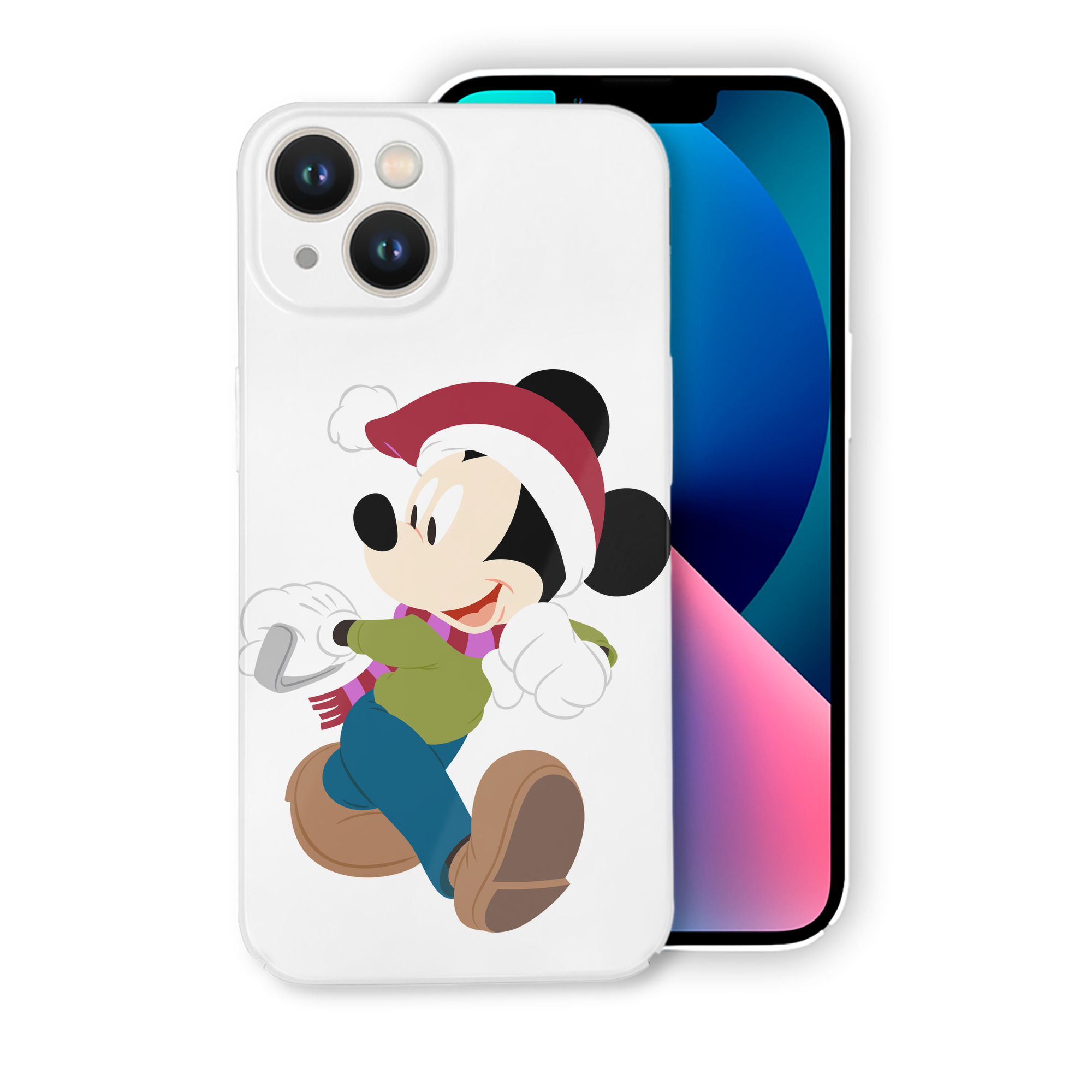 （画像用） ミッキーマウス Mickey Mouse 【iPhone 14シリーズ対応】ハードケース