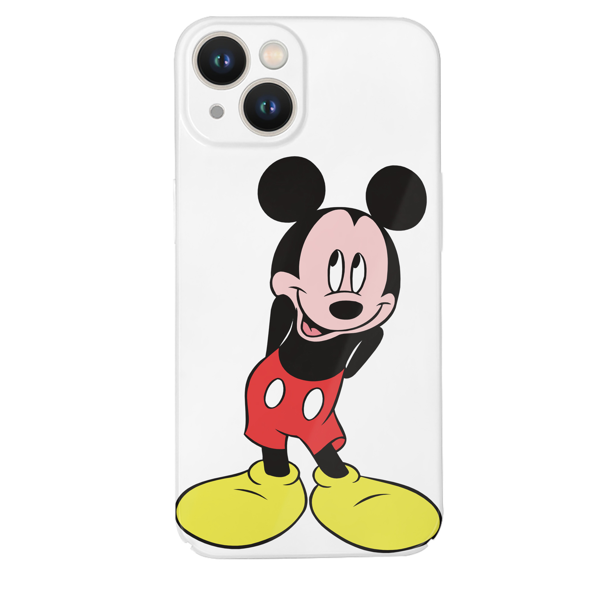 （画像用） ミッキーマウス Mickey Mouse 【iPhone 14シリーズ対応】ハードケース