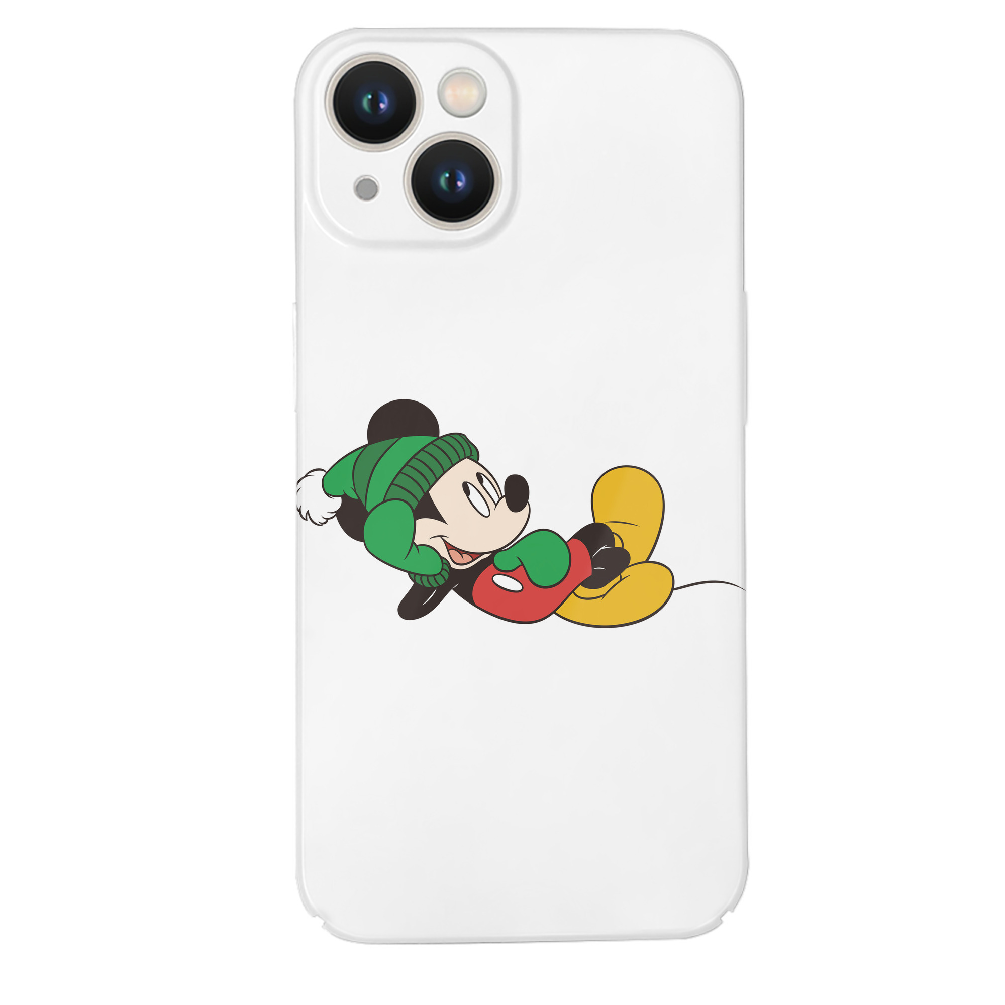 （画像用） ミッキーマウス Mickey Mouse 【iPhone 14シリーズ対応】ハードケース