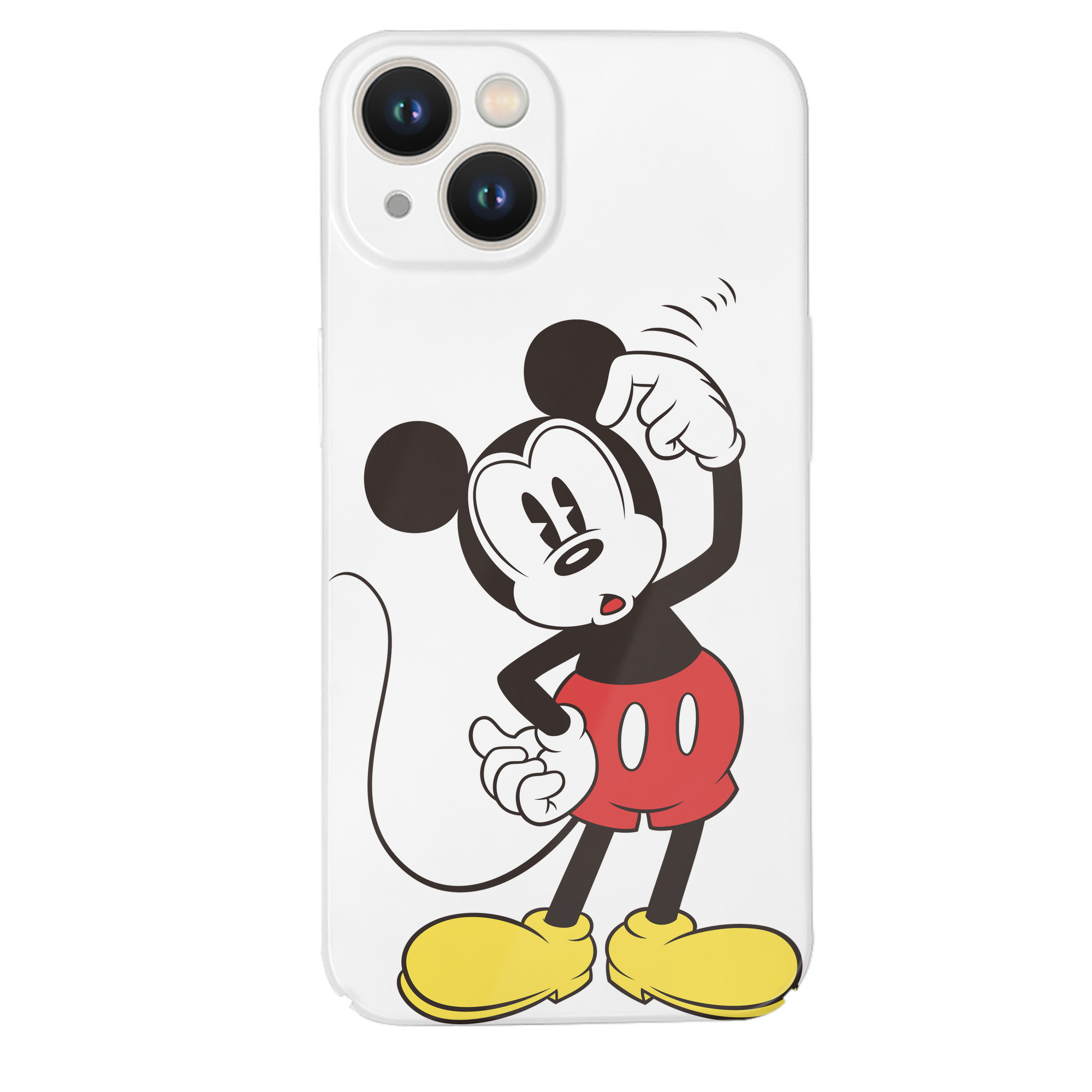（画像用） ミッキーマウス Mickey Mouse 【iPhone 14シリーズ対応】ハードケース