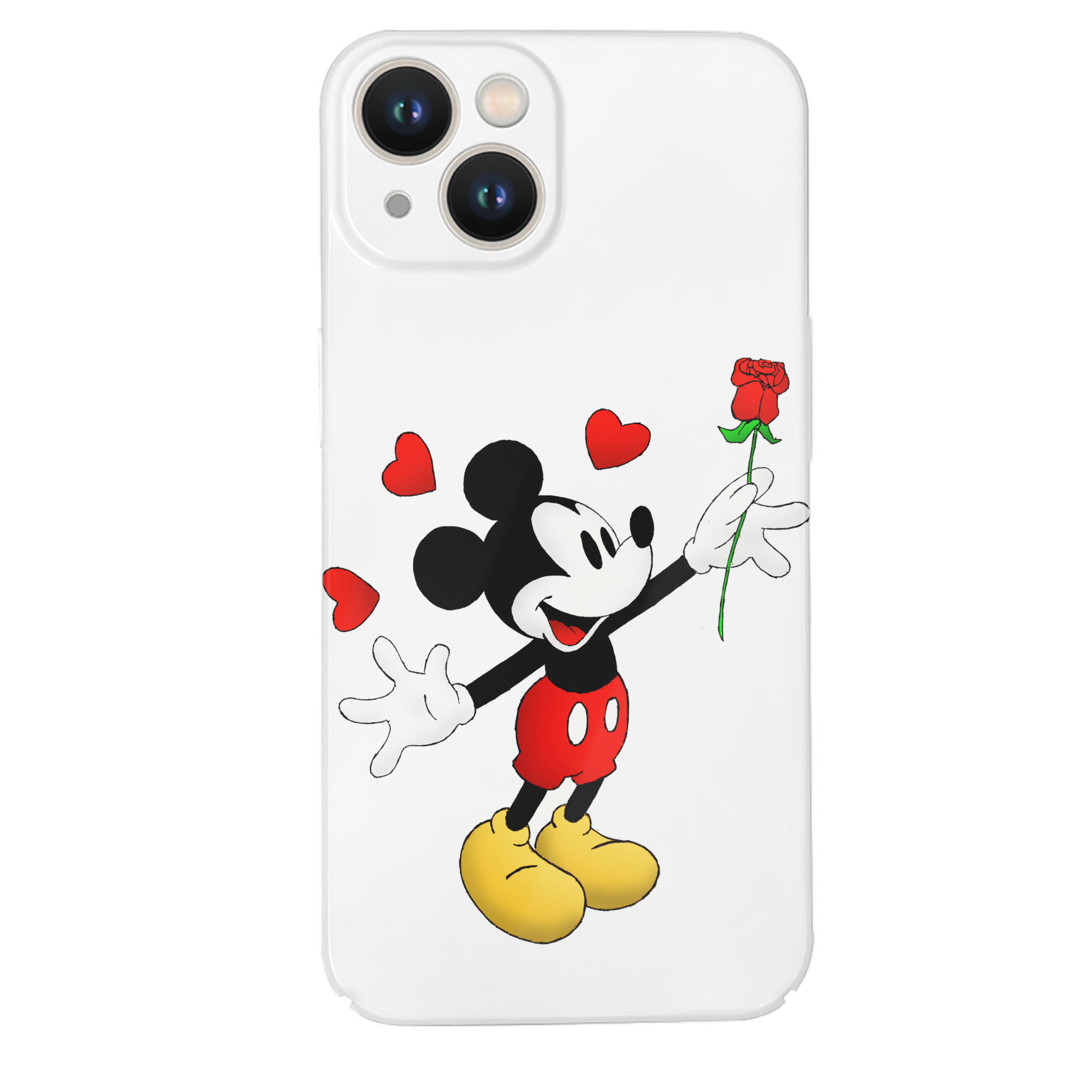（画像用） ミッキーマウス Mickey Mouse 【iPhone 14シリーズ対応】ハードケース