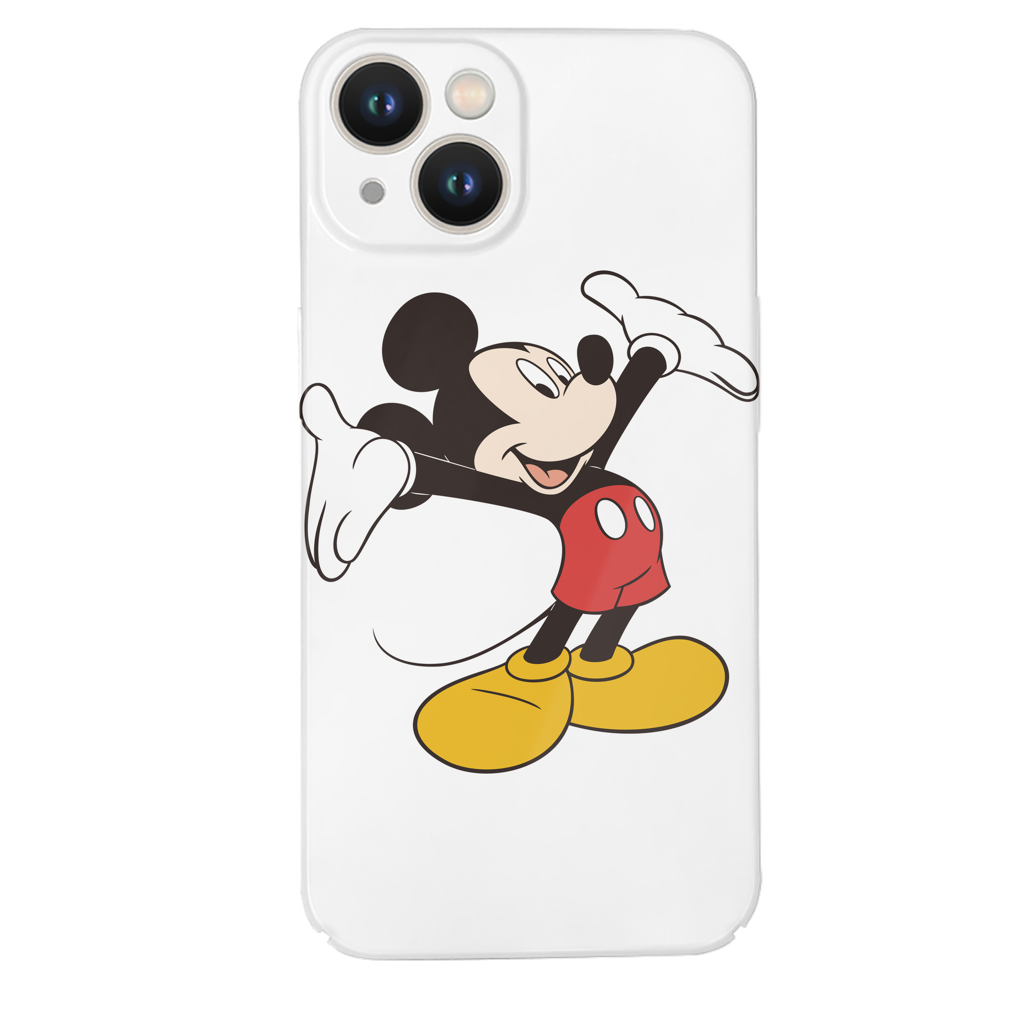 （画像用） ミッキーマウス Mickey Mouse 【iPhone 14シリーズ対応】ハードケース