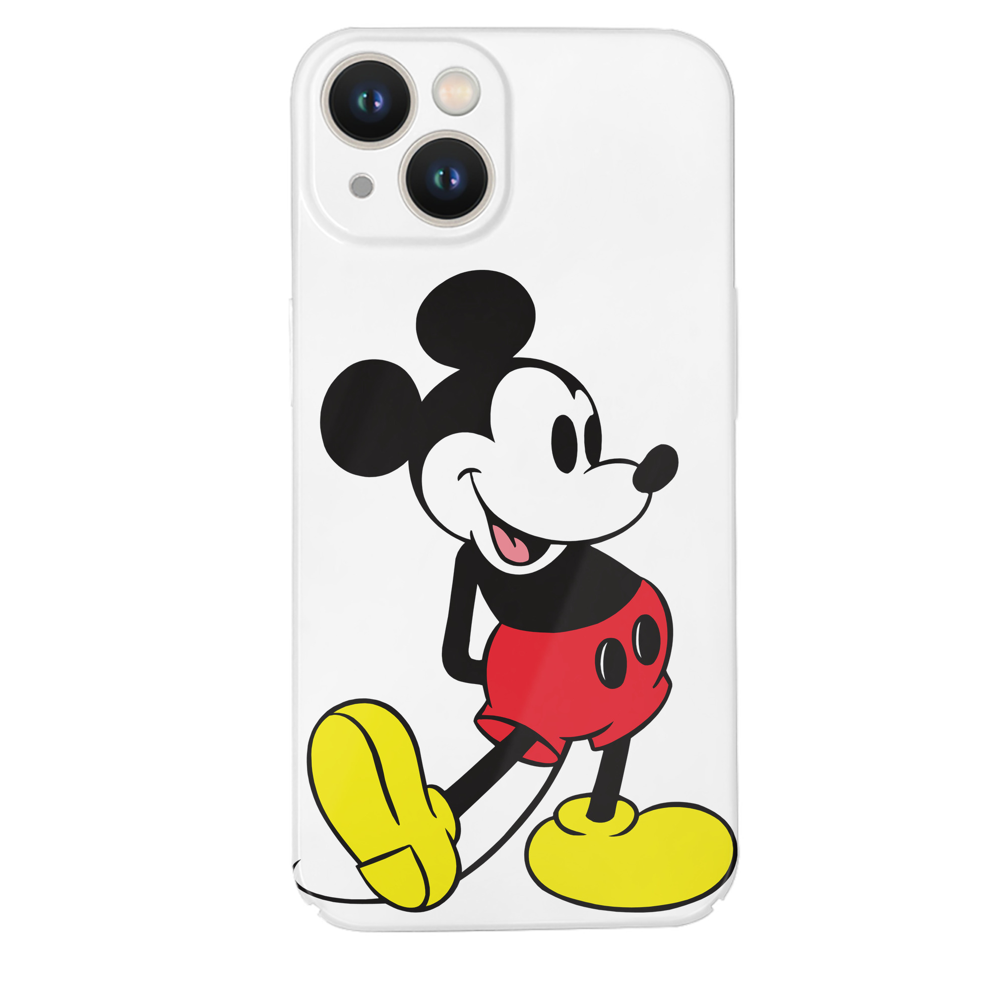 （画像用） ミッキーマウス Mickey Mouse 【iPhone 14シリーズ対応】ハードケース