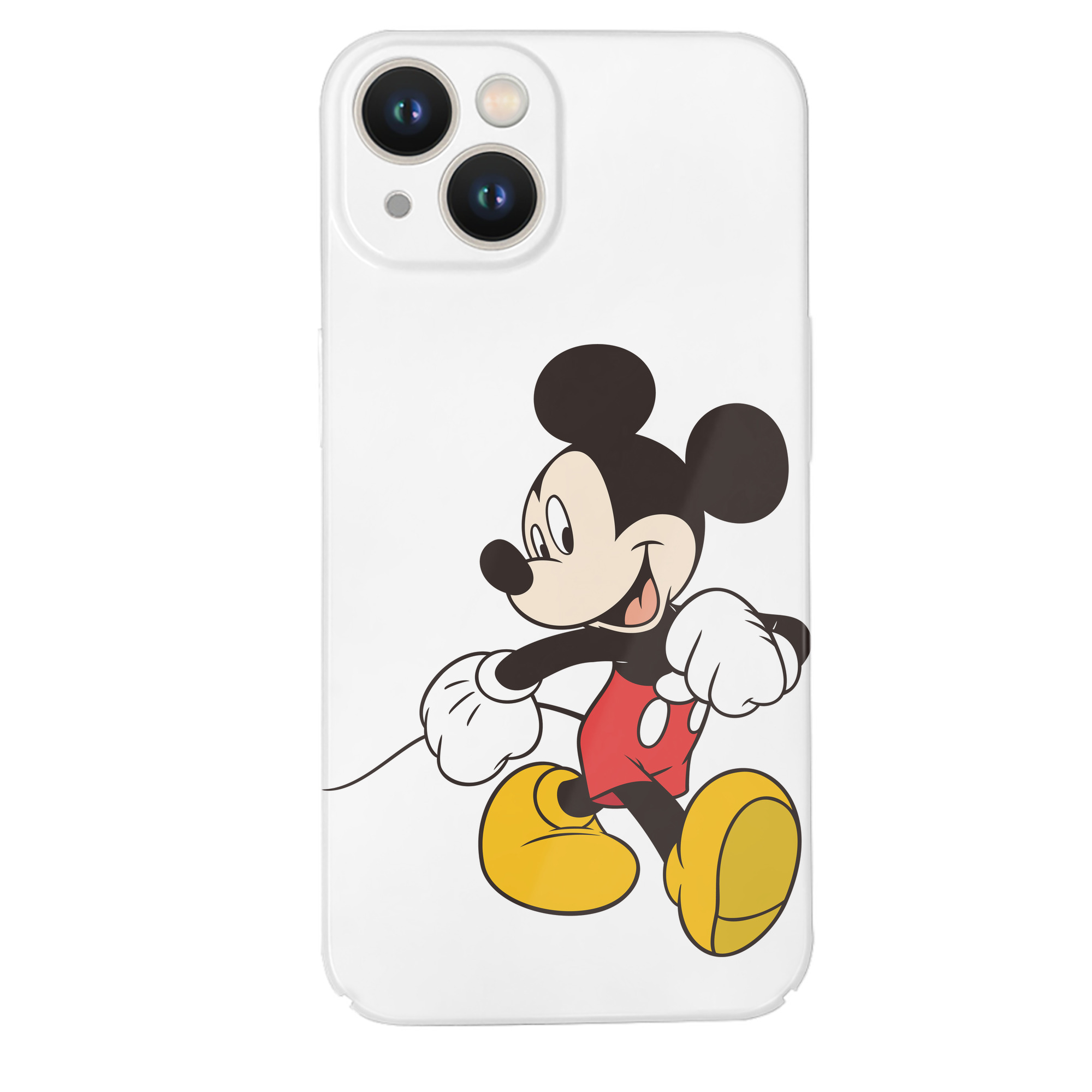 （画像用） ミッキーマウス Mickey Mouse 【iPhone 14シリーズ対応】ハードケース