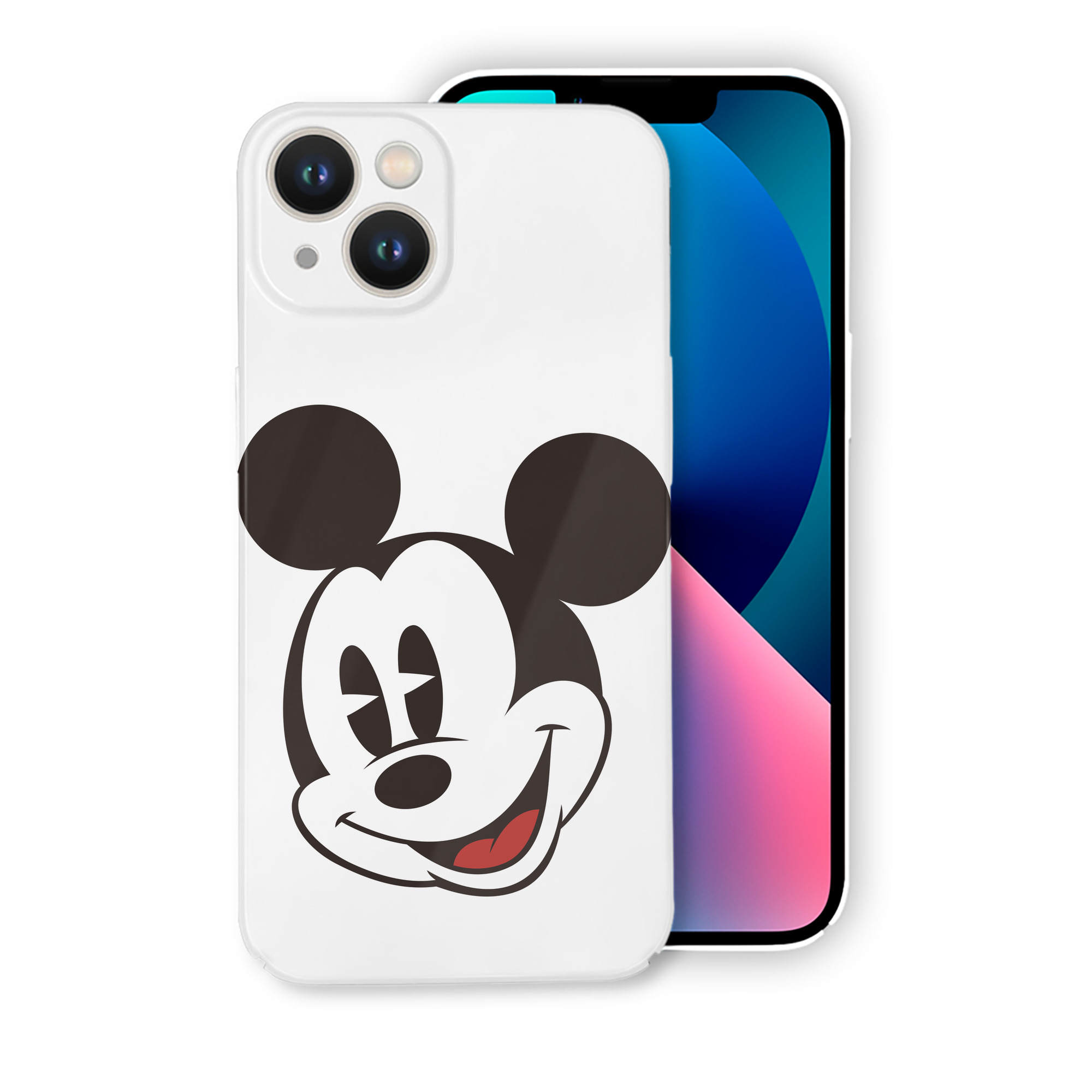 （画像用） ミッキーマウス Mickey Mouse 【iPhone 14シリーズ対応】ハードケース