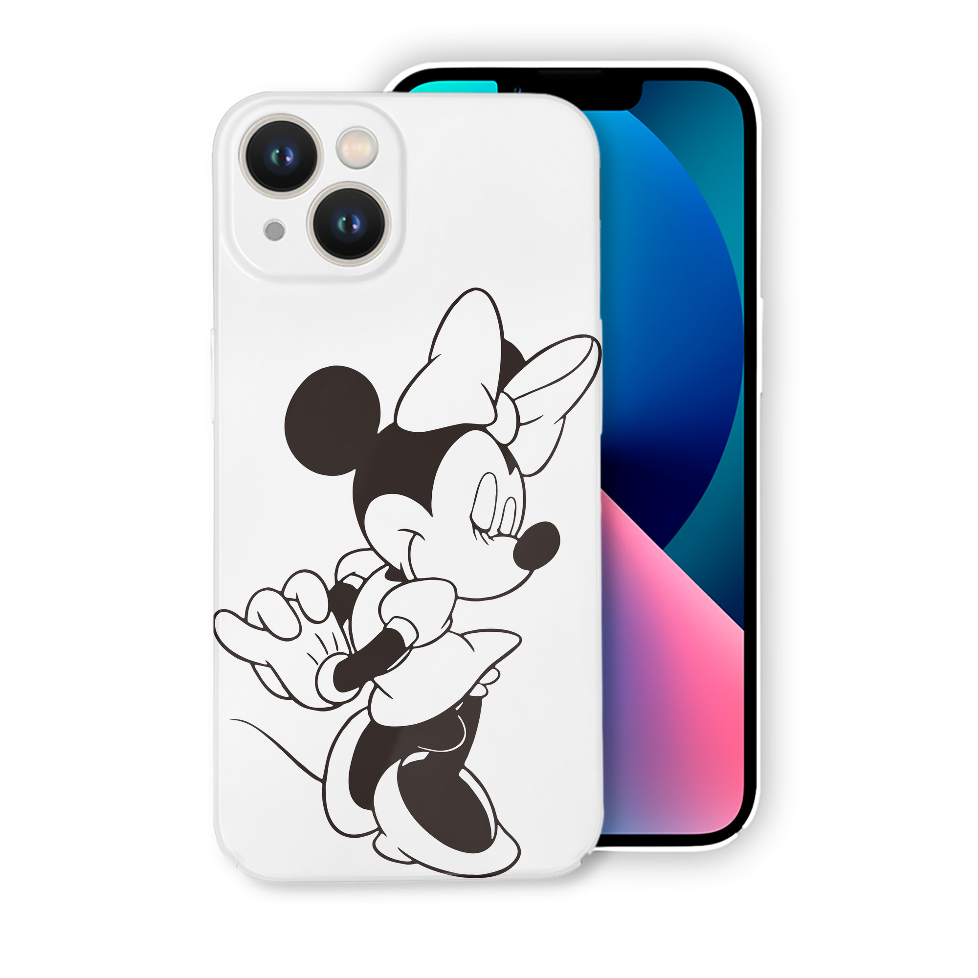 （画像用） ミッキーマウス Mickey Mouse 【iPhone 14シリーズ対応】ハードケース