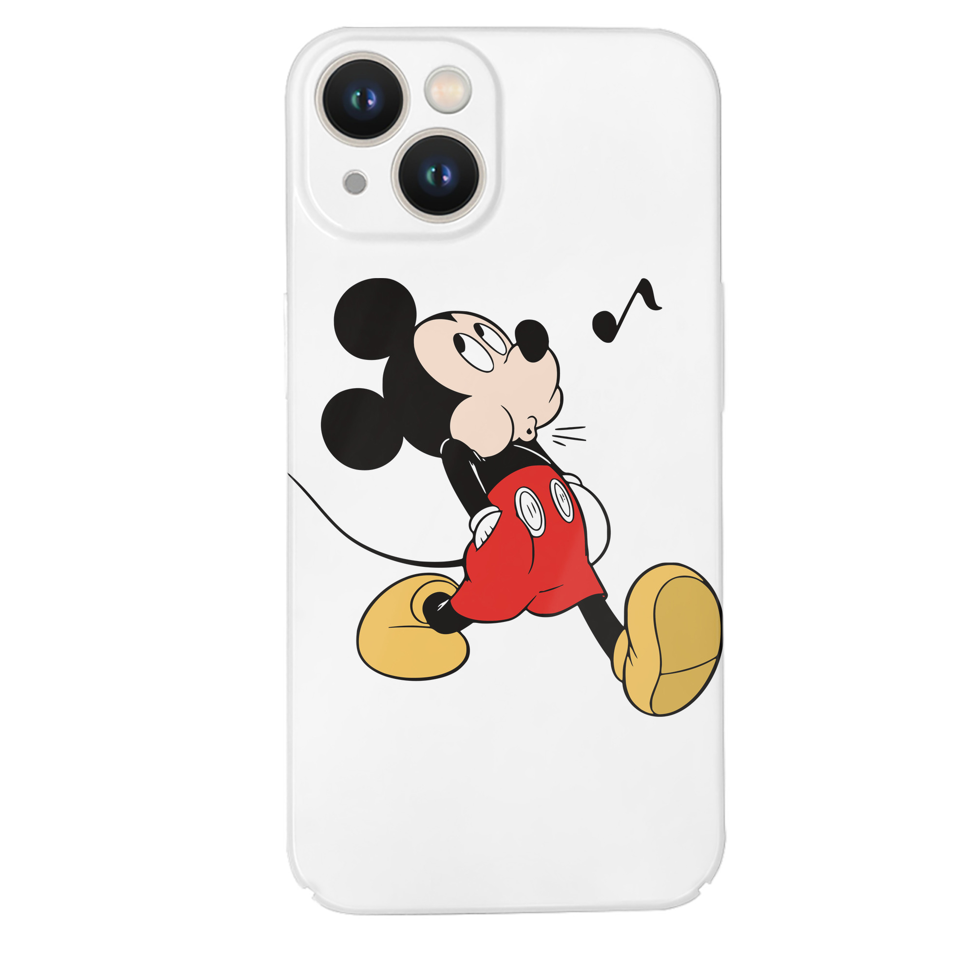 （画像用） ミッキーマウス Mickey Mouse 【iPhone 14シリーズ対応】ハードケース