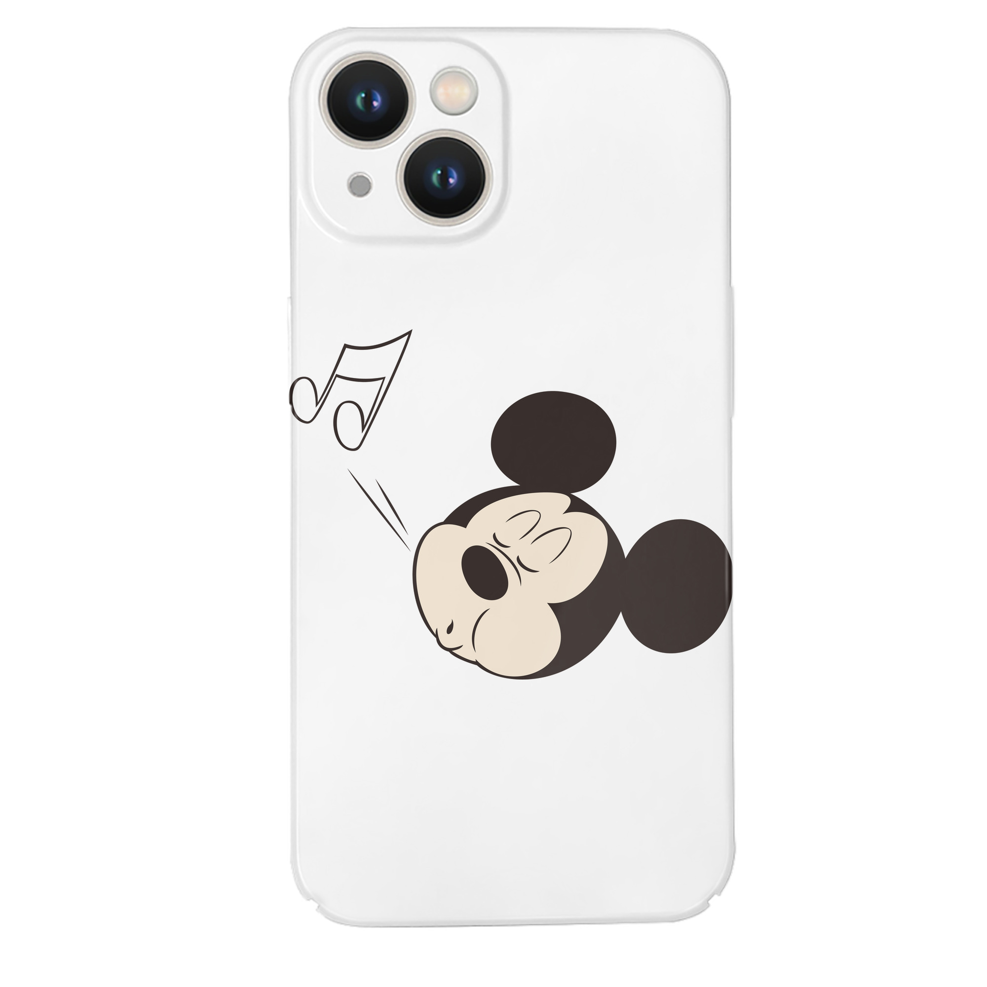 （画像用） ミッキーマウス Mickey Mouse 【iPhone 14シリーズ対応】ハードケース