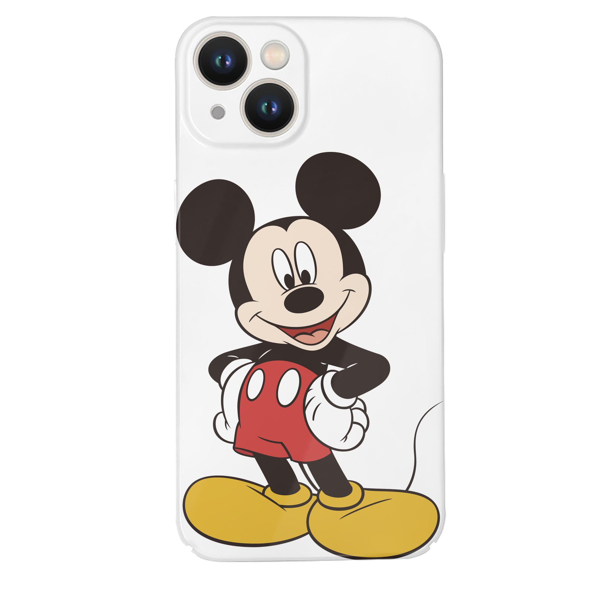 （画像用） ミッキーマウス Mickey Mouse 【iPhone 14シリーズ対応】ハードケース